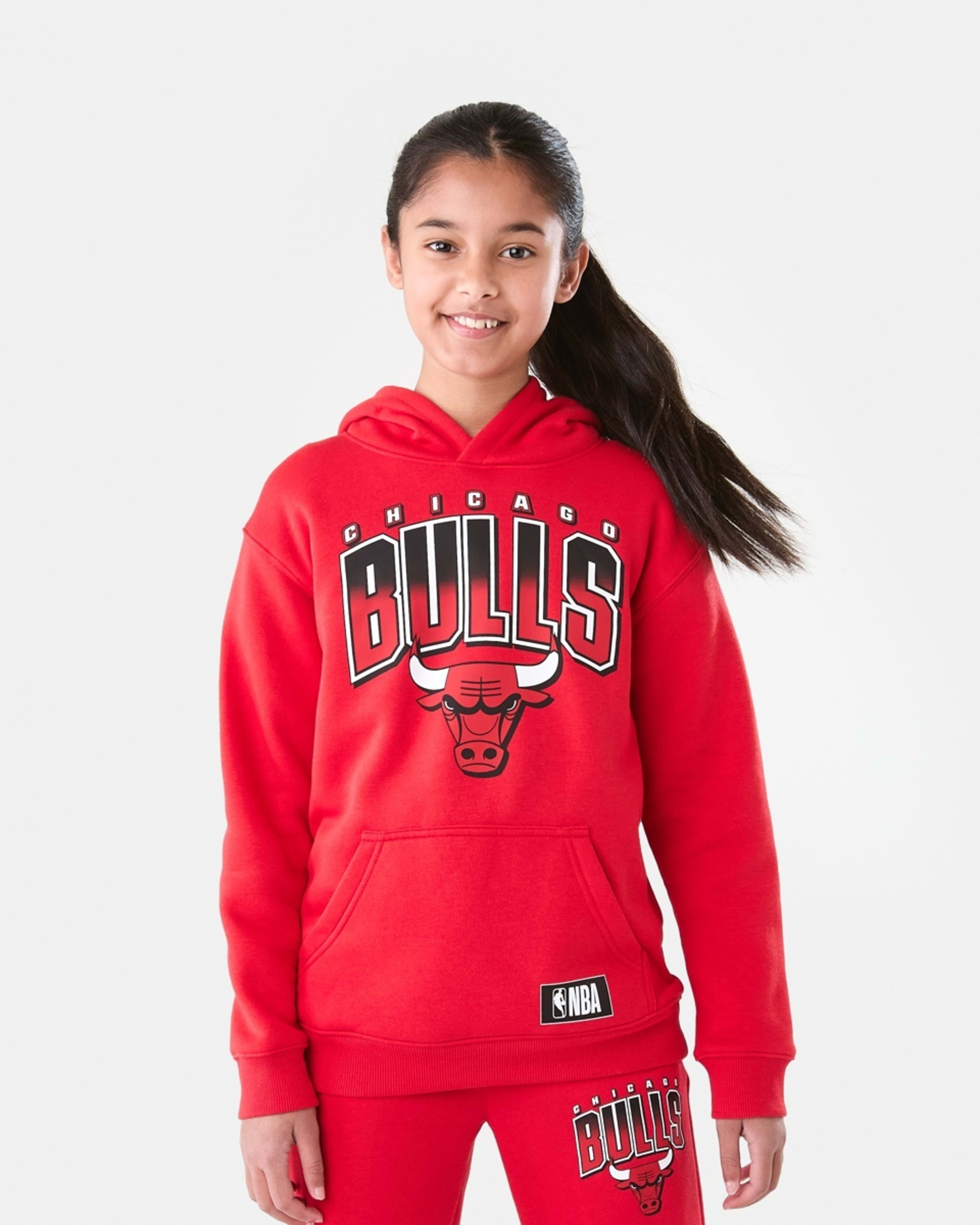 1 NBA Kids Hoodie Red Bulls 7cnz