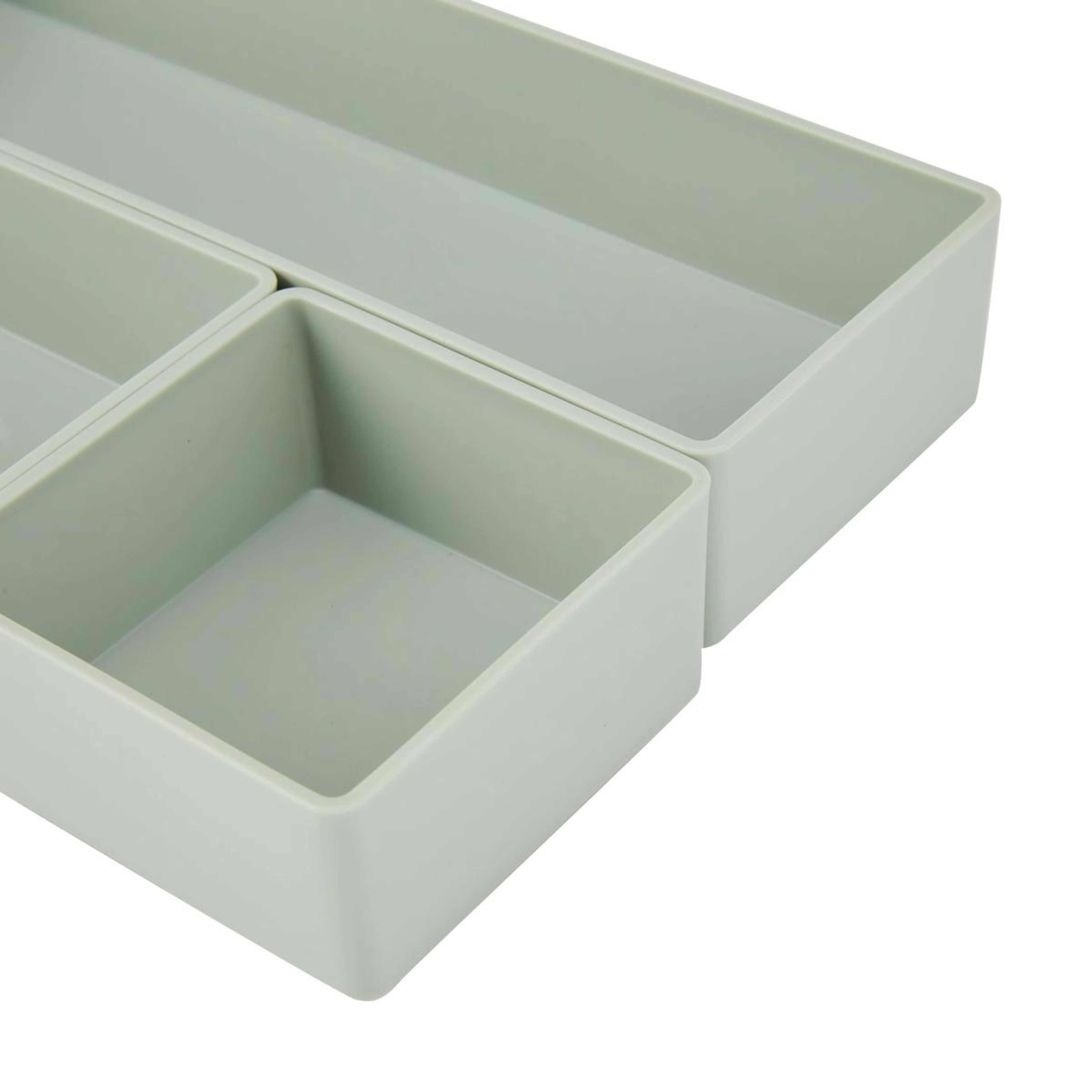 4 3 Piece Desk Storage Set - Sage, 4 of 7