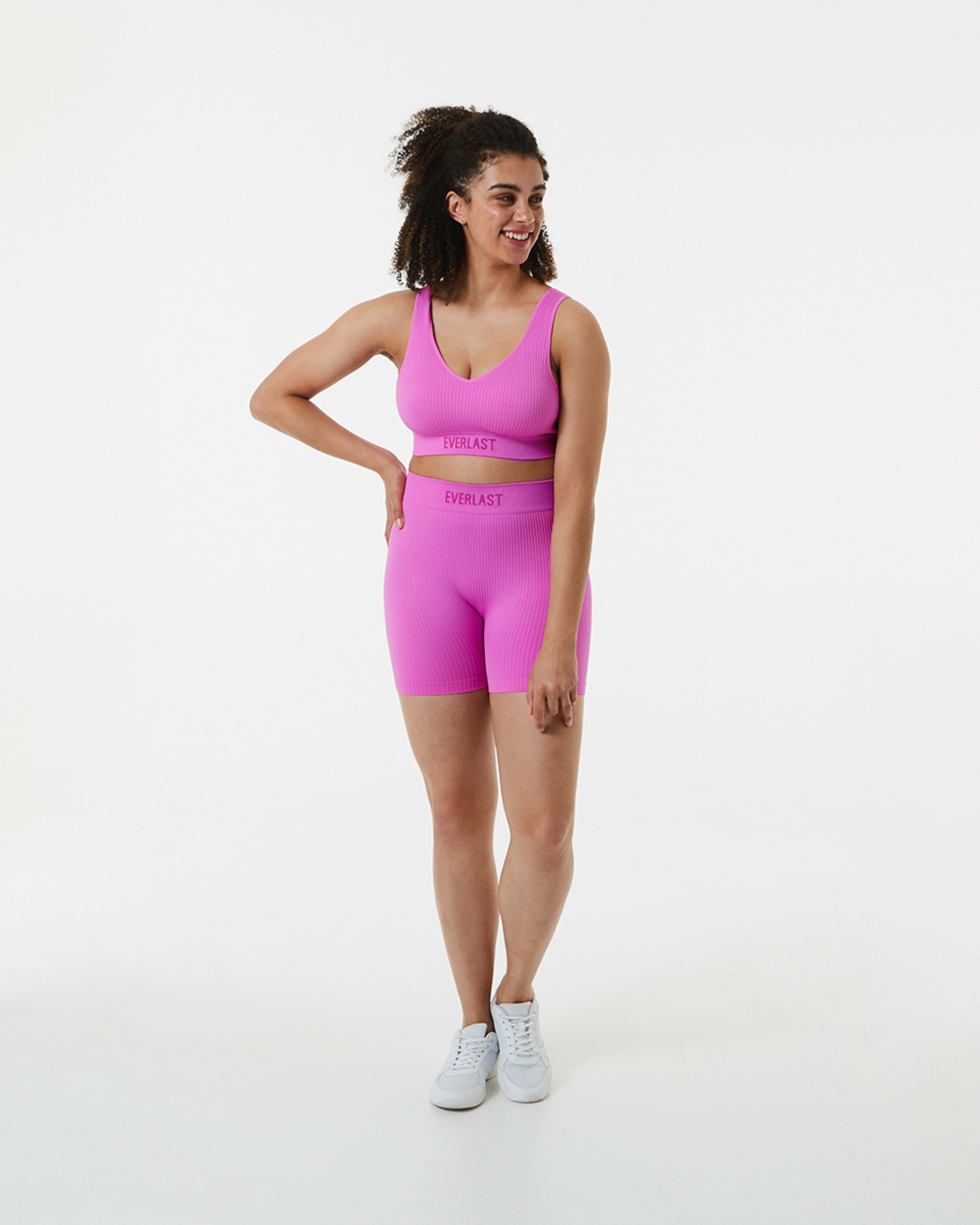 Active Everlast Womens Low Impact Luxe Seamfree Crop Top Kmart NZ