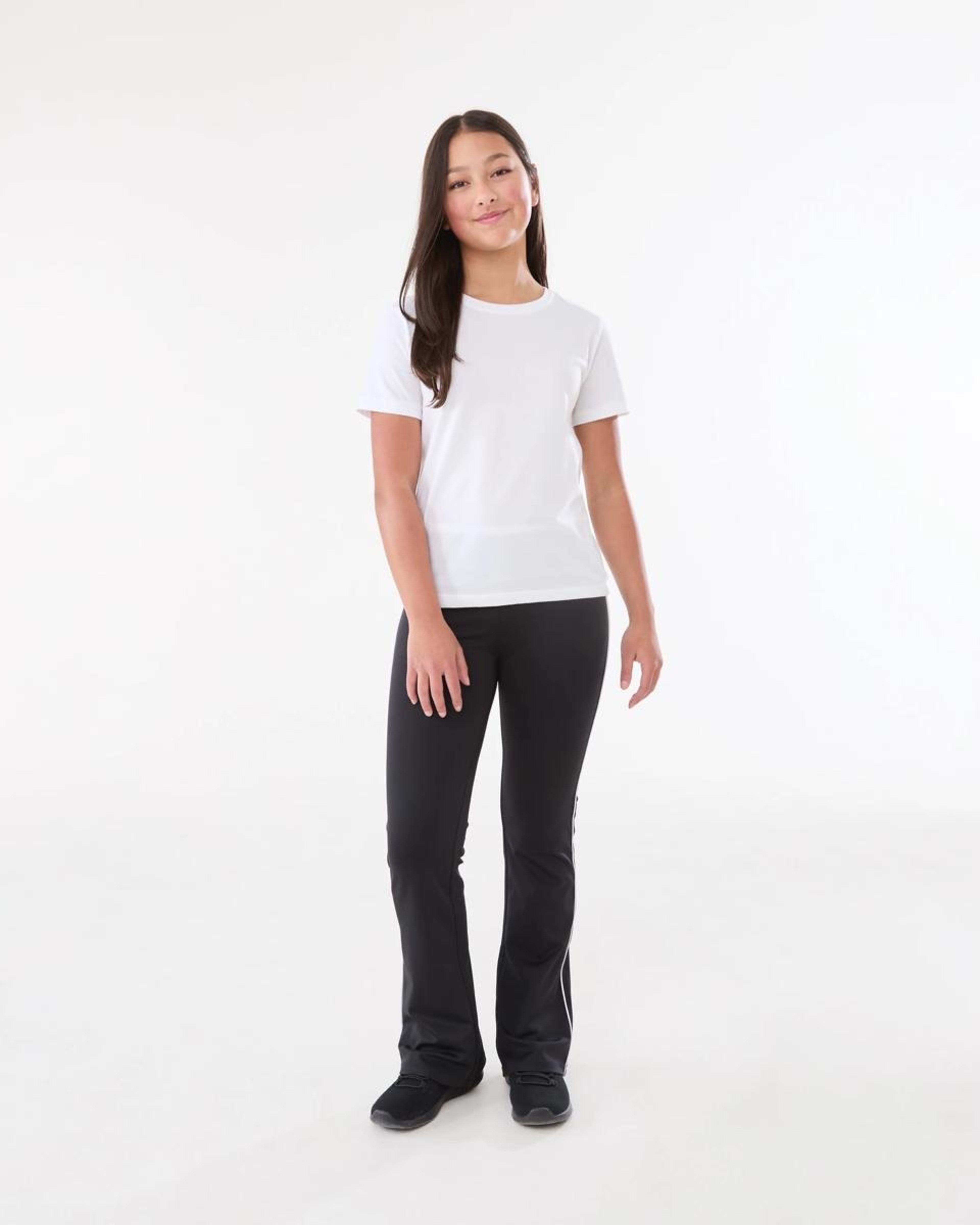 5 Active Kids Flare Leggings BLACK, 5 of 6