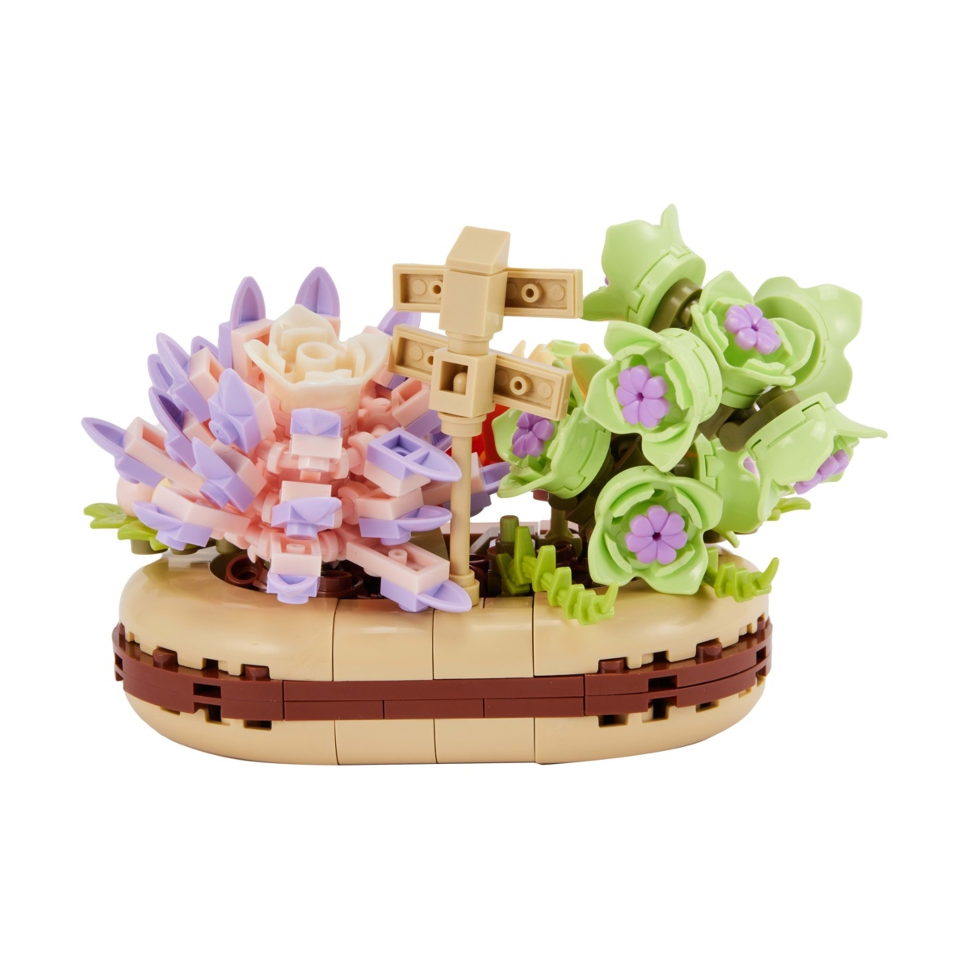 5 Mini Blocks Flower Series: Bonsai Series Playset - Assorted, 5 of 8