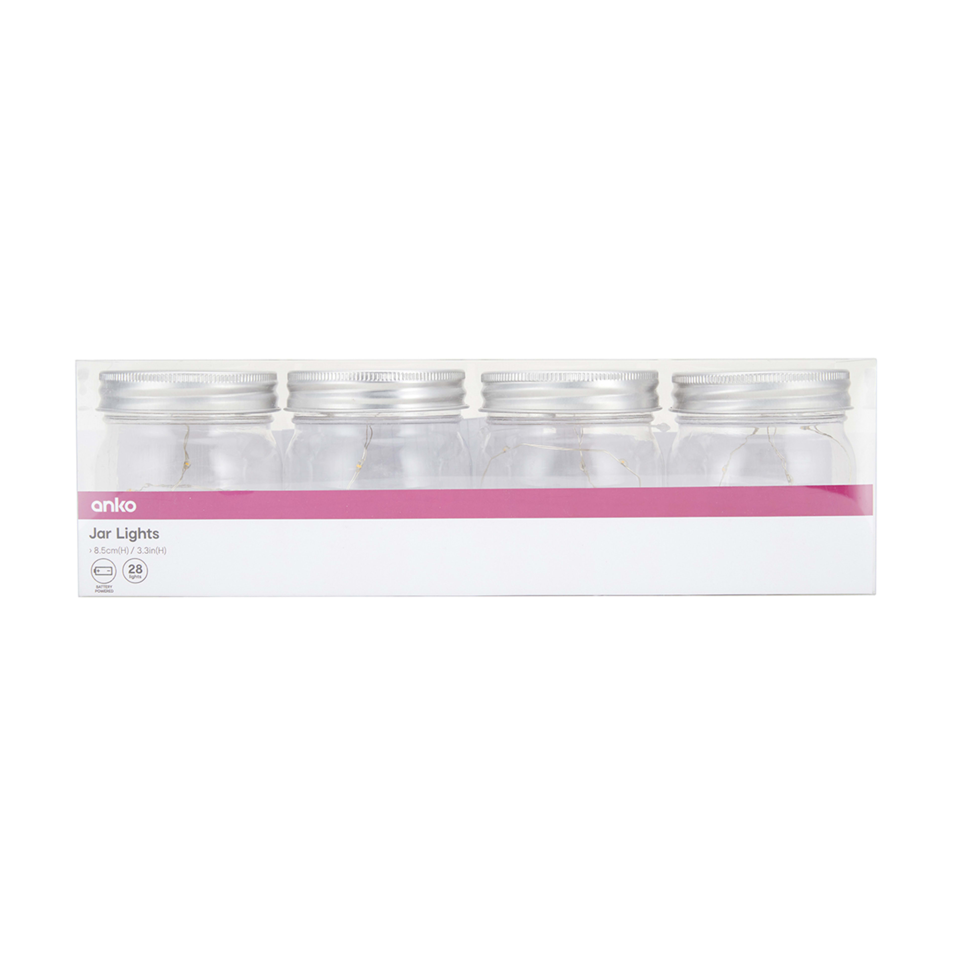 4 4 Pack Jar Lights, 4 of 4