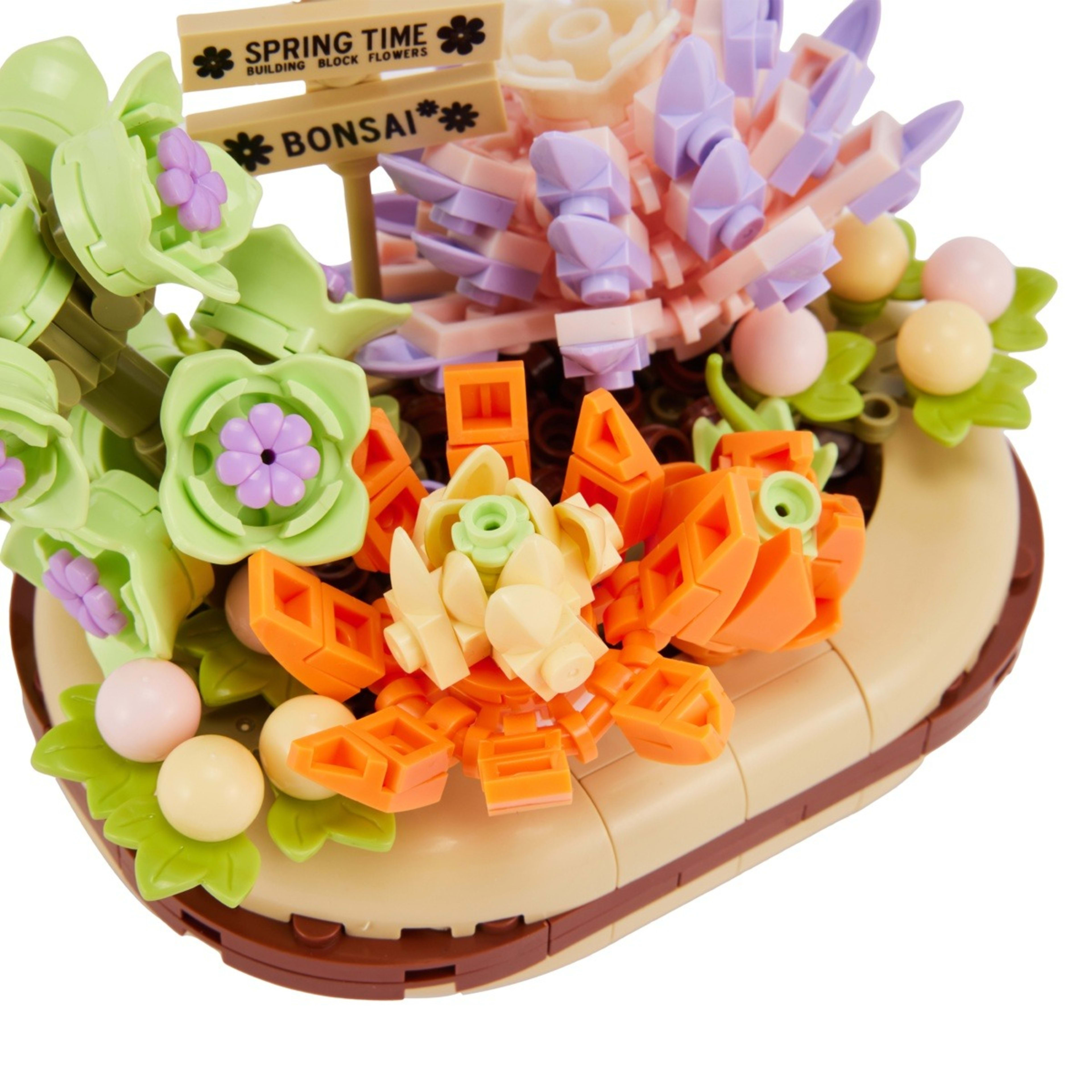 7 Mini Blocks Flower Series: Bonsai Series Playset - Assorted, 7 of 8
