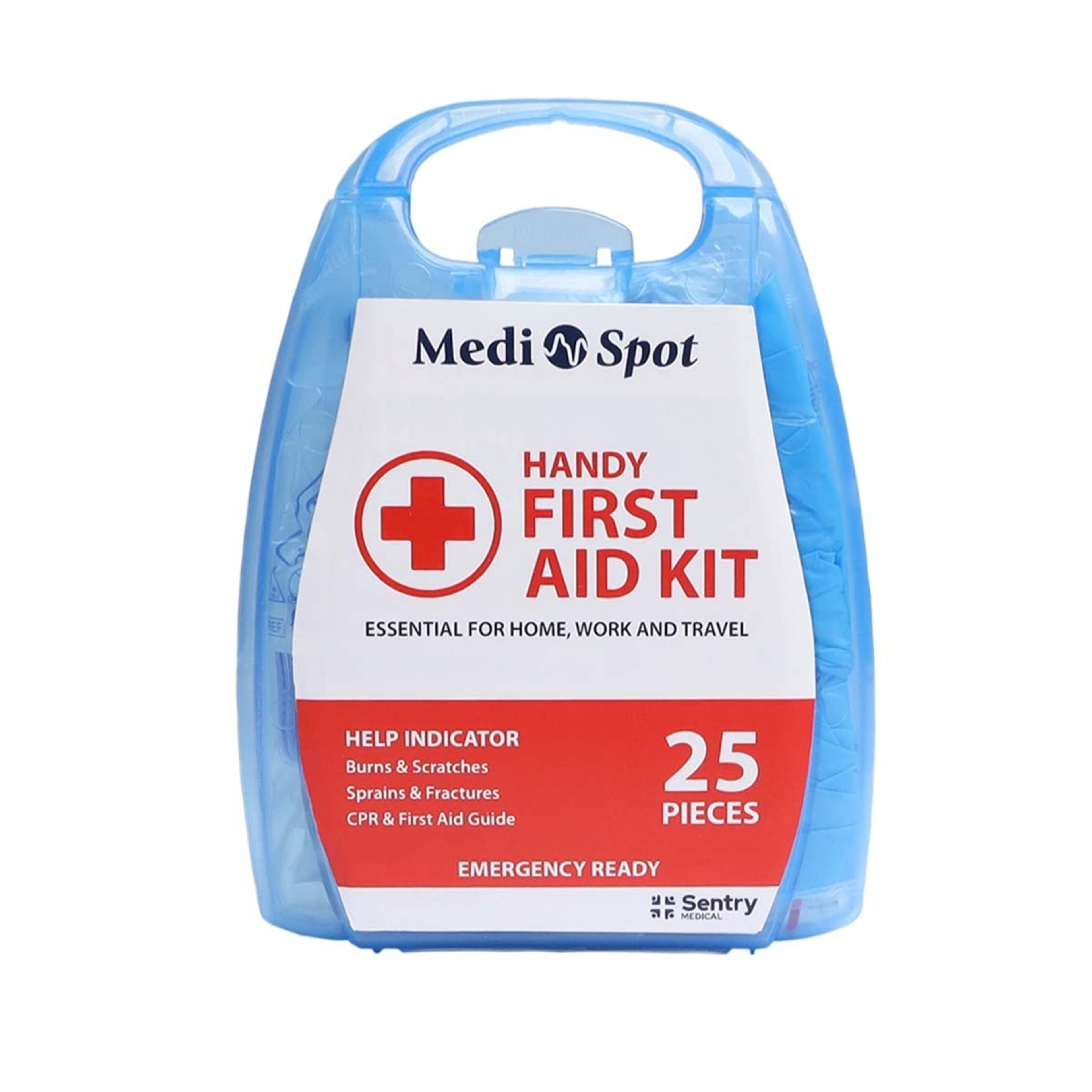 1 25 Piece Medispot Handy First Aid Kit
