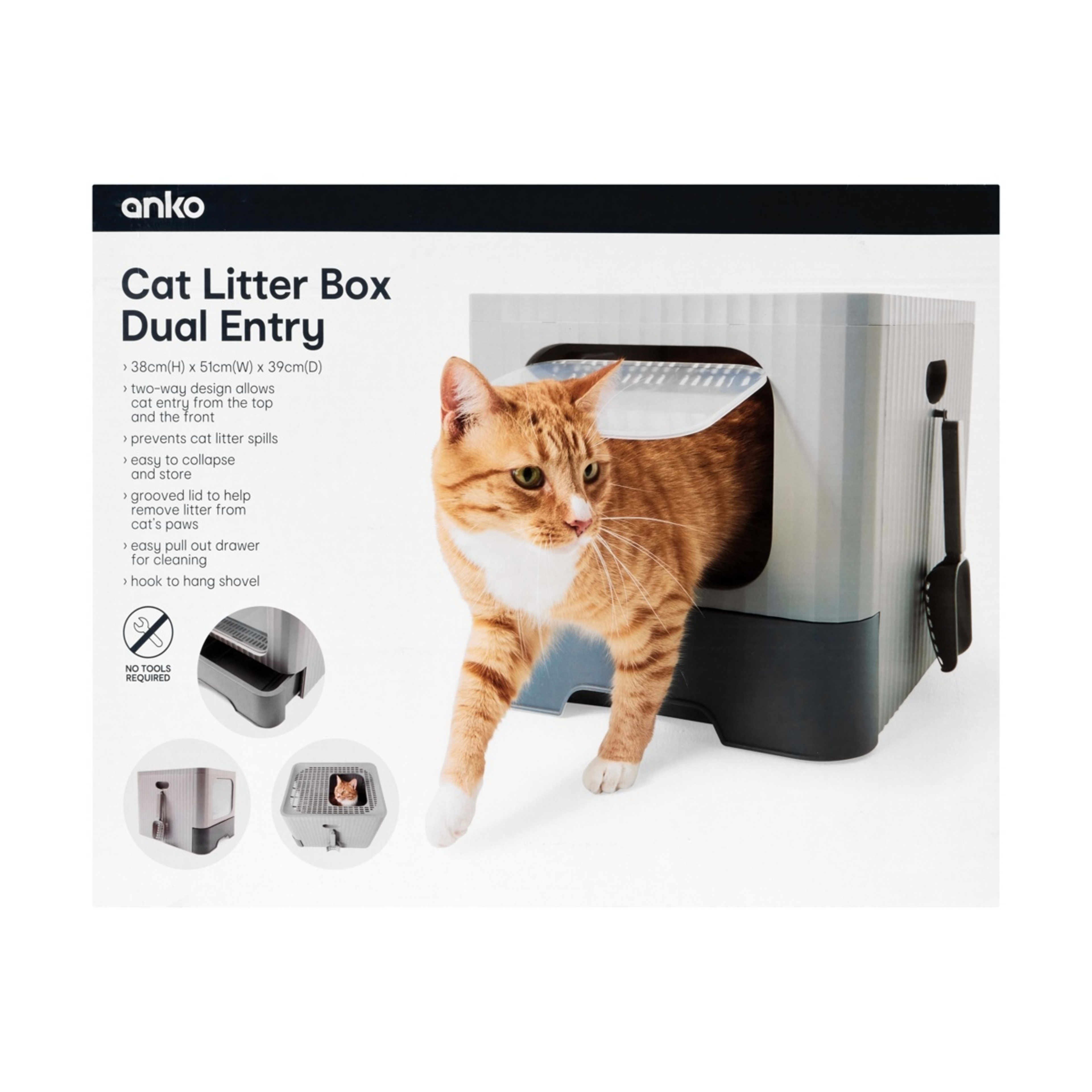 10 Cat Litter Box Dual Entry, 10 of 10