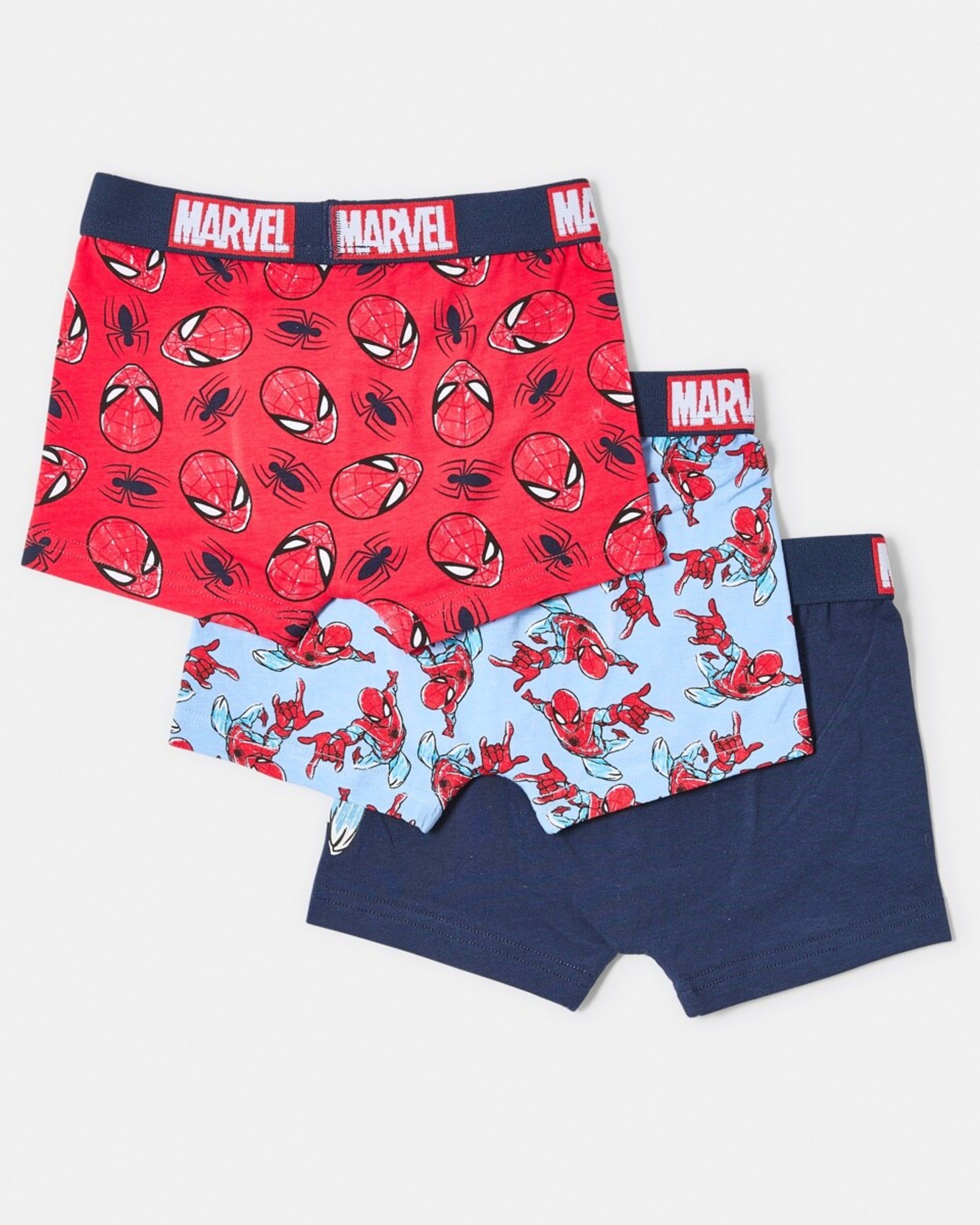 2 3 Pack Spider-Man License Trunks Spiderman, 2 of 6