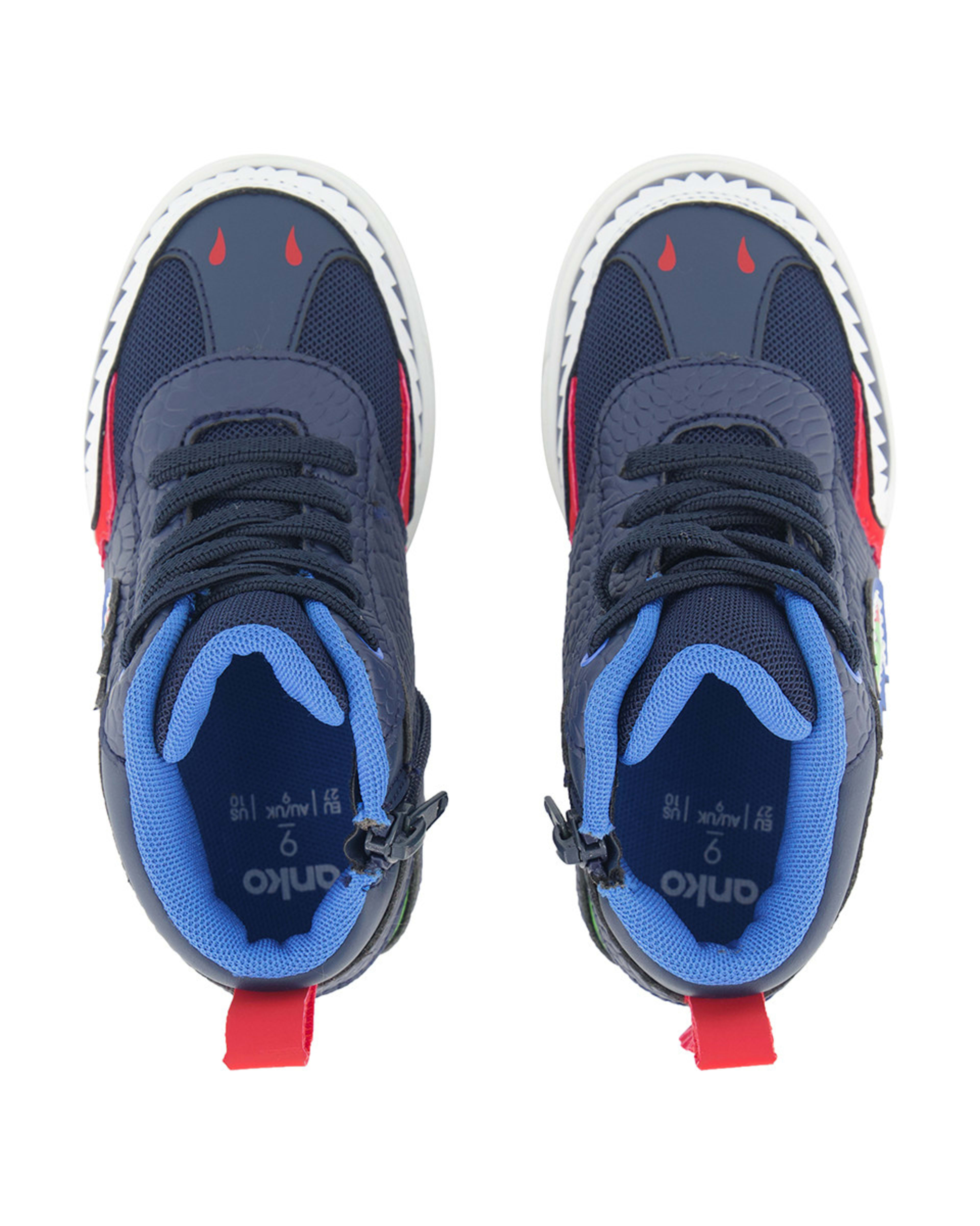 2 Junior Casual Shoes Dino Navy, 2 of 5