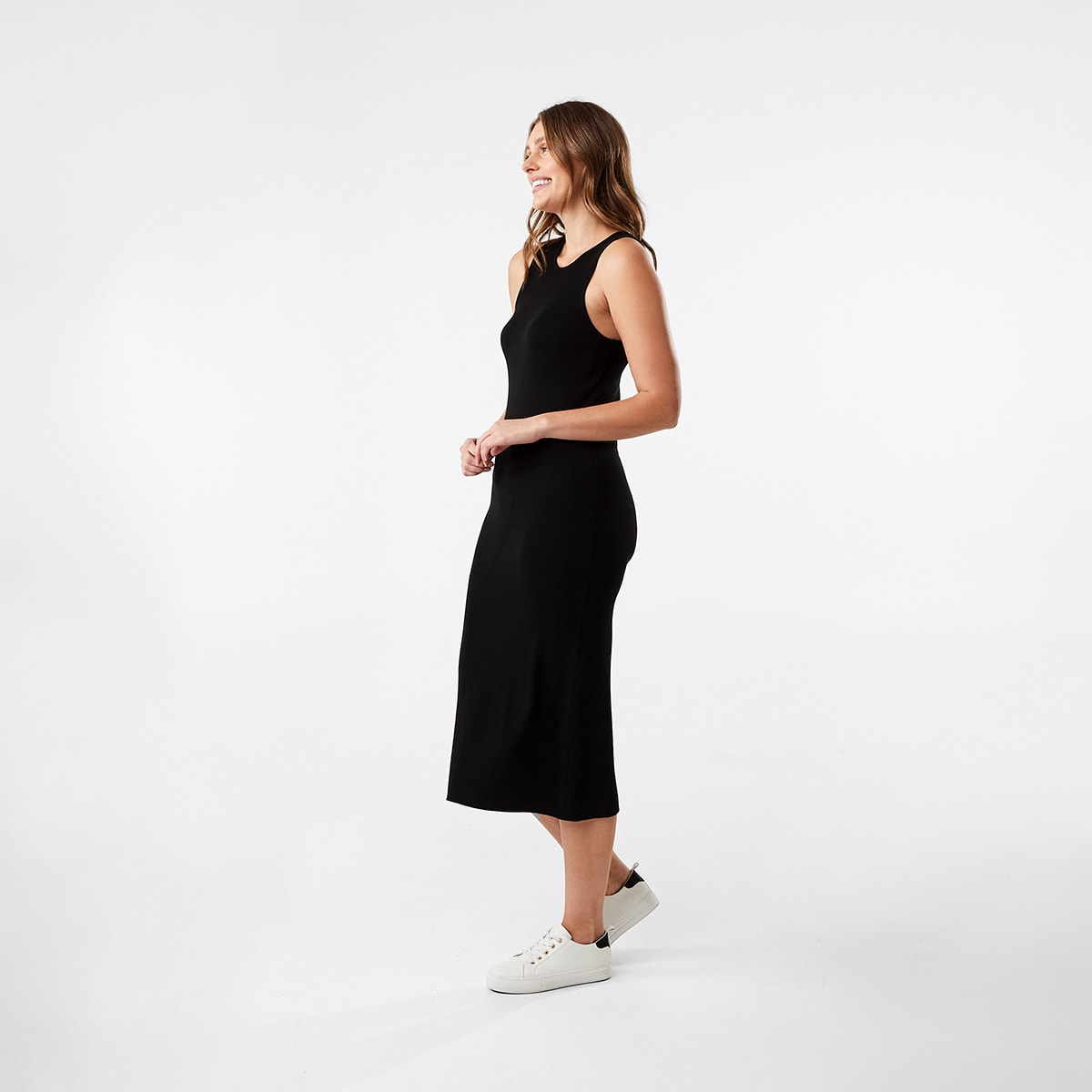 Racer Back Midi Dress Kmart