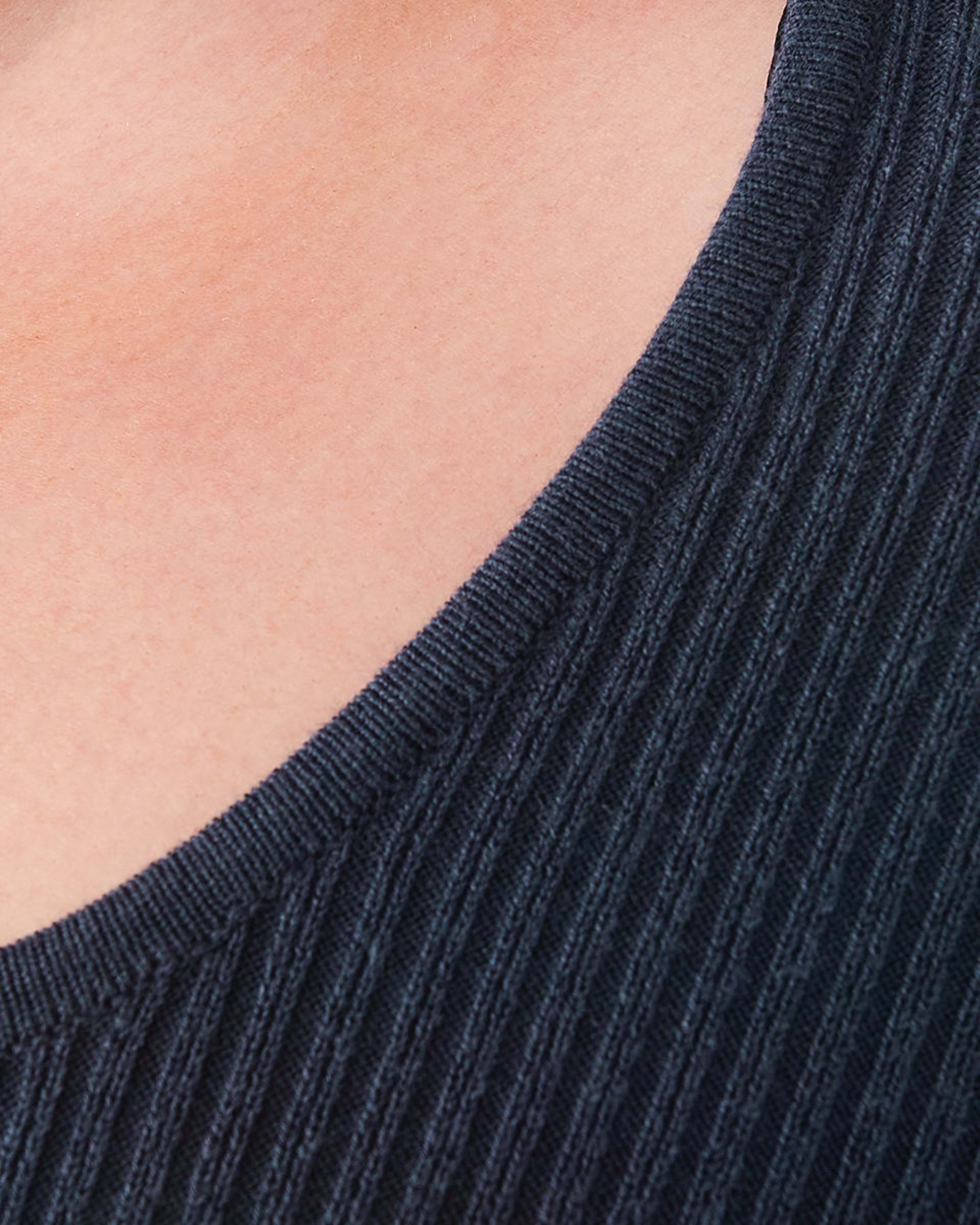 Curve Long Sleeve Scoop Neck Knit Dress Kmart