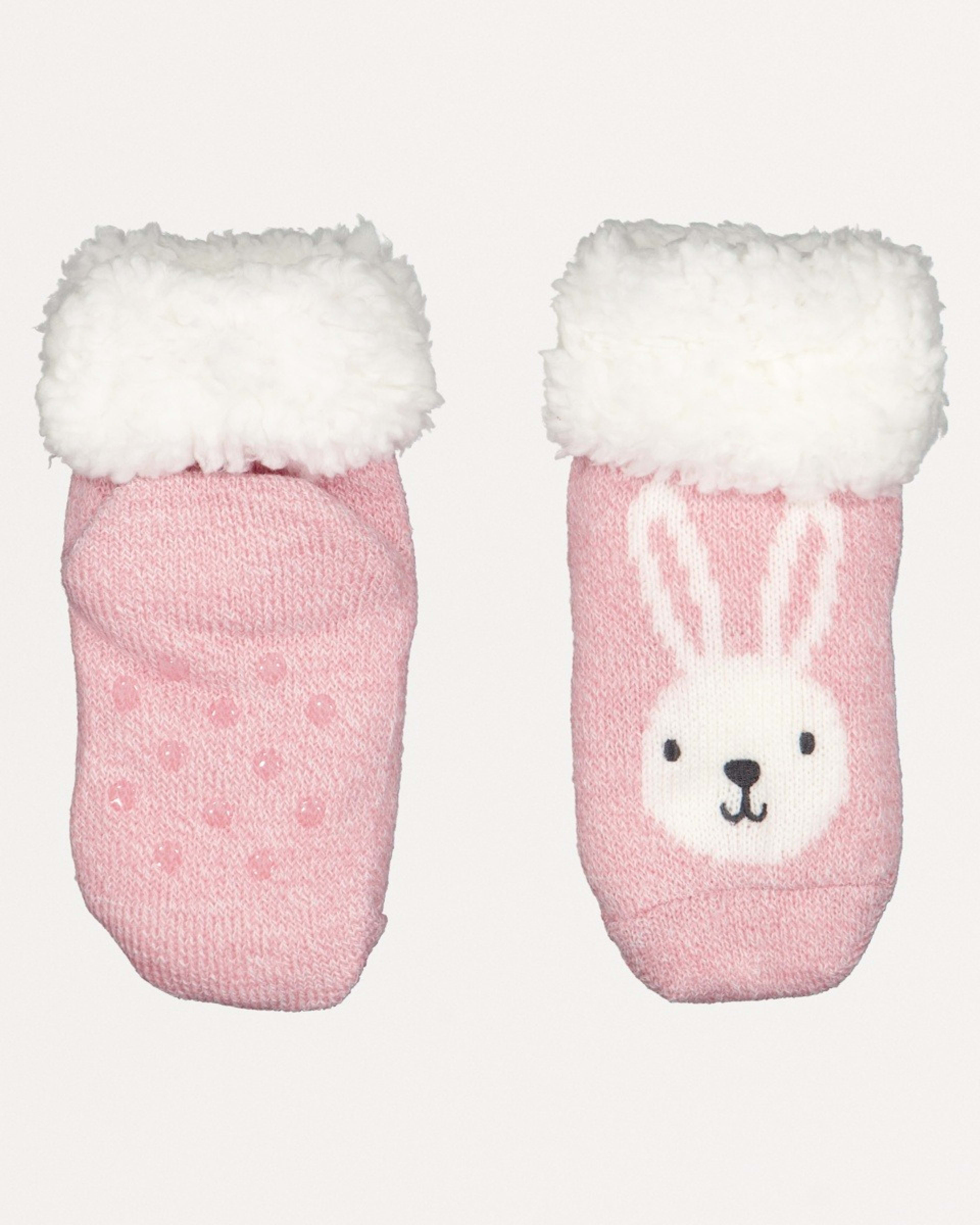 1 Home Socks Pnk Bunny, 1 of 2