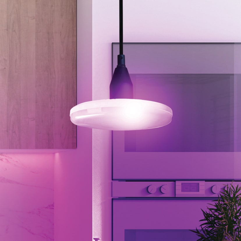 Mirabella Genio Smart Home WiFi Dimmable UFO LED light Kmart