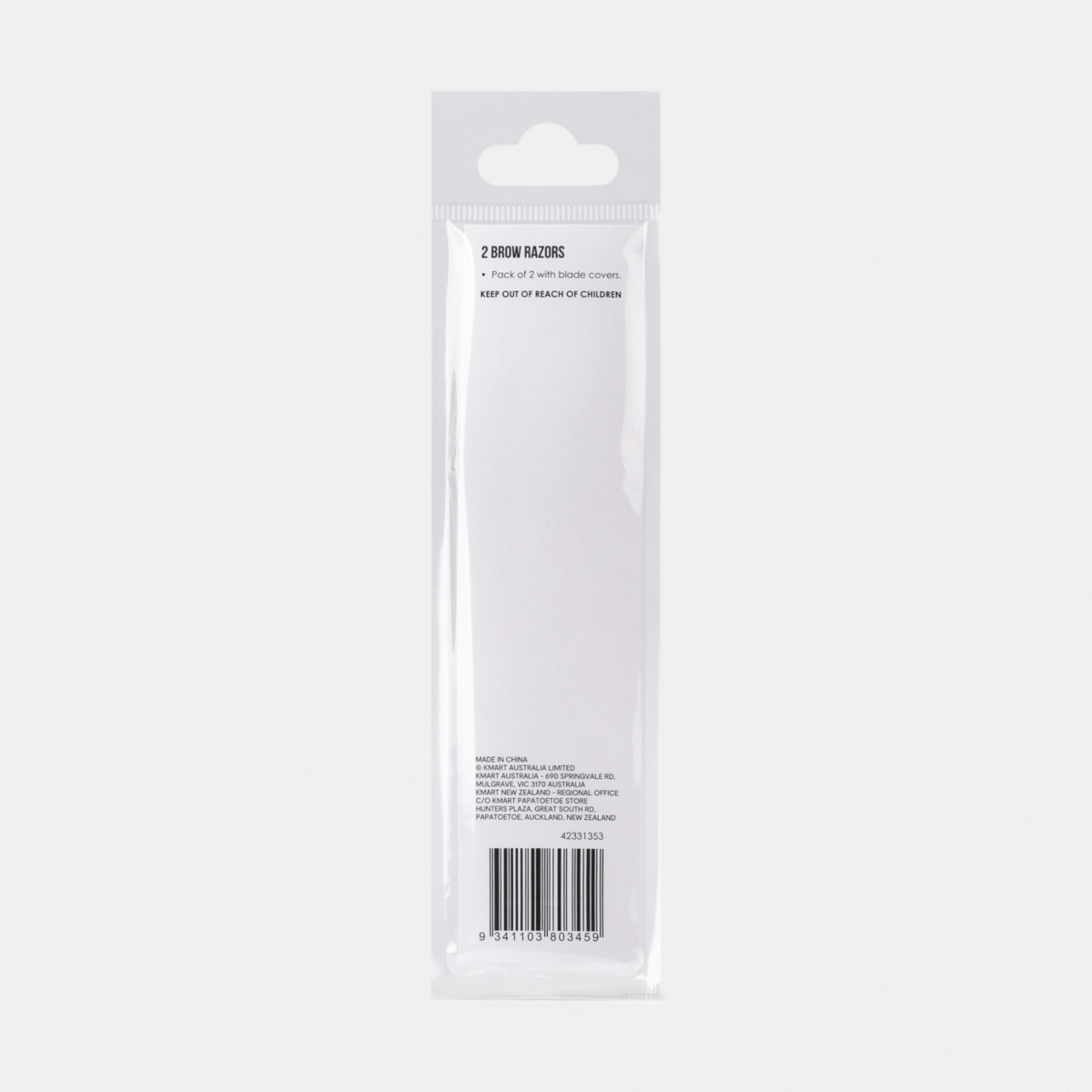 4 OXX Studio 2 Pack Eyebrow Razors, 4 of 4