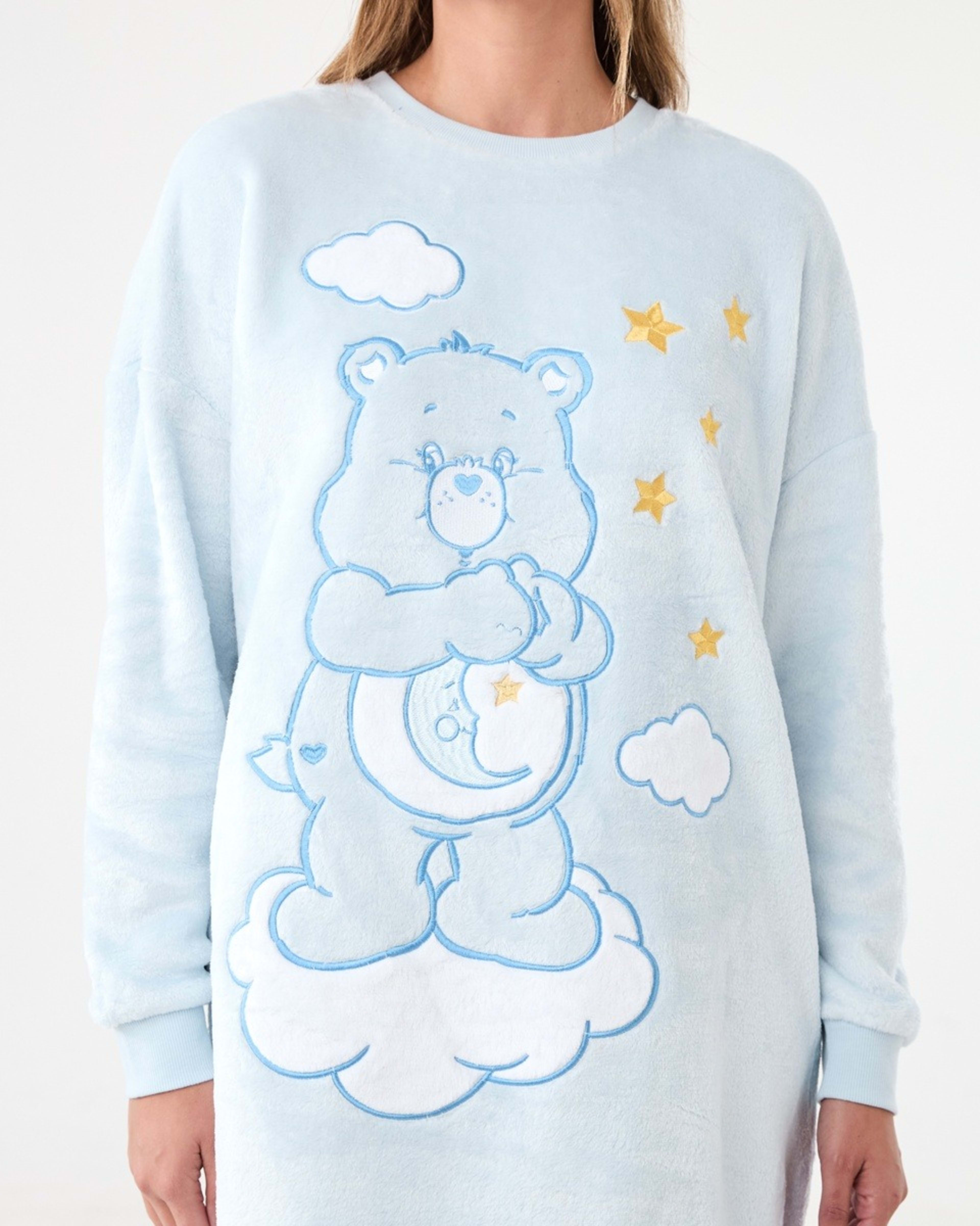 5 Care Bears License Long Sleeve Fleece Nightie Carebears1, 5 of 5