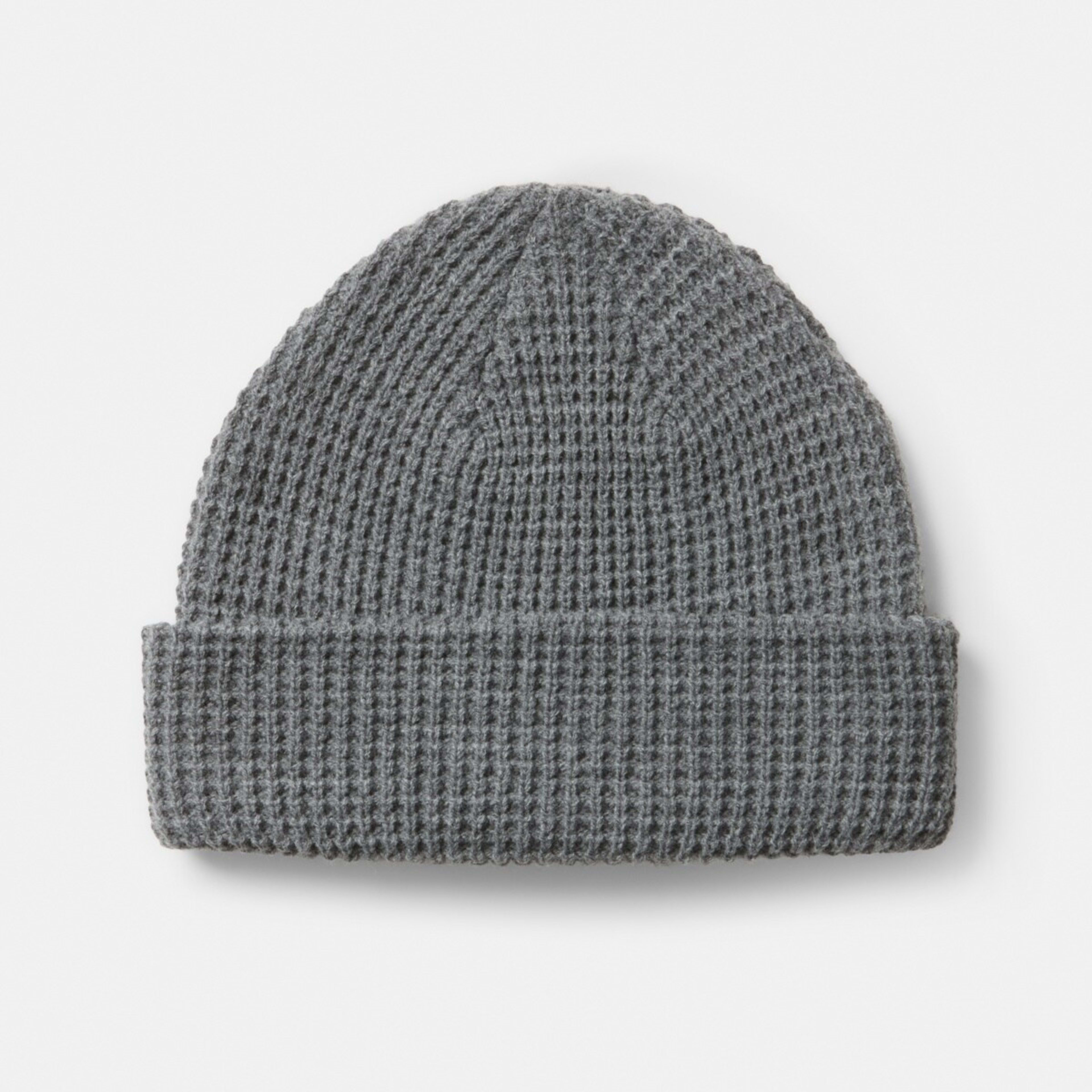 1 Waffle Beanie Grey Marle, 1 of 4