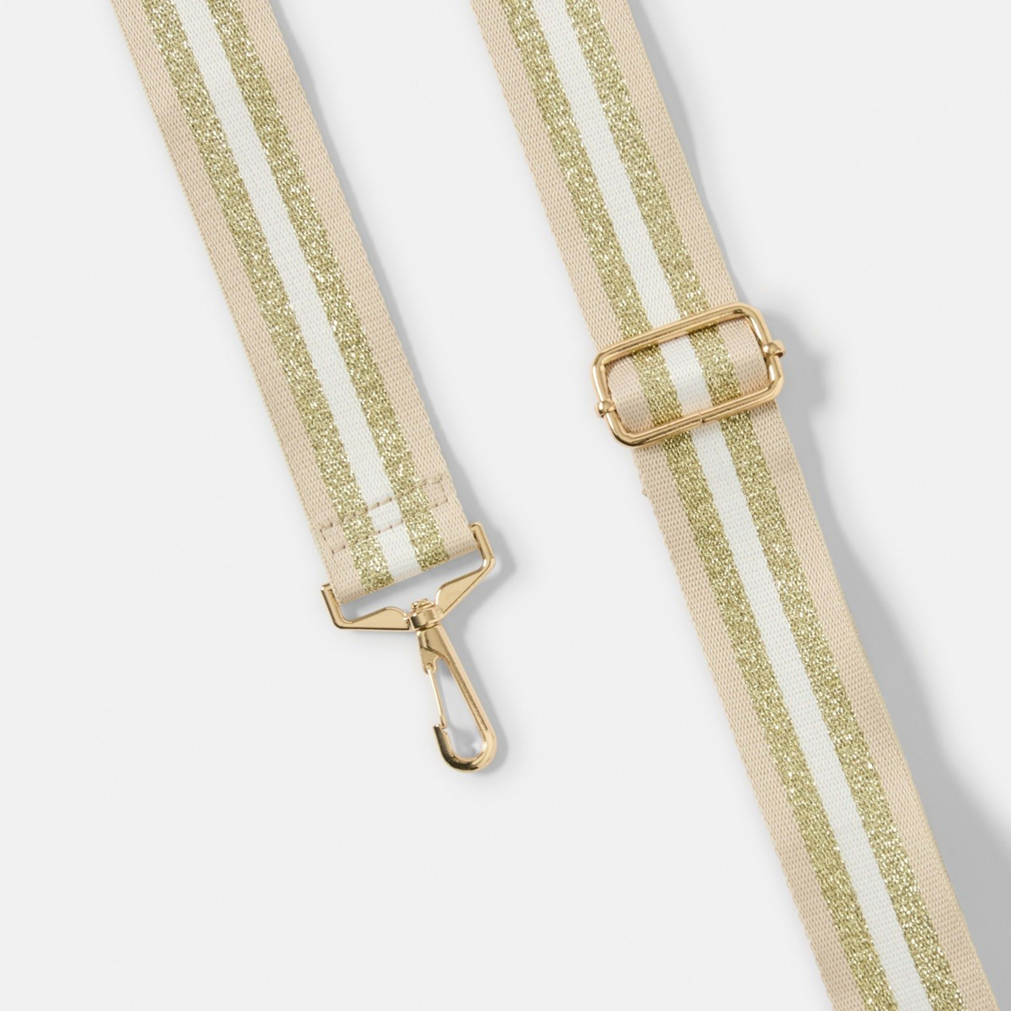 2 Bag Strap Gold Stripe, 2 of 4