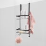 Over Door Shower Caddy - Black - Kmart