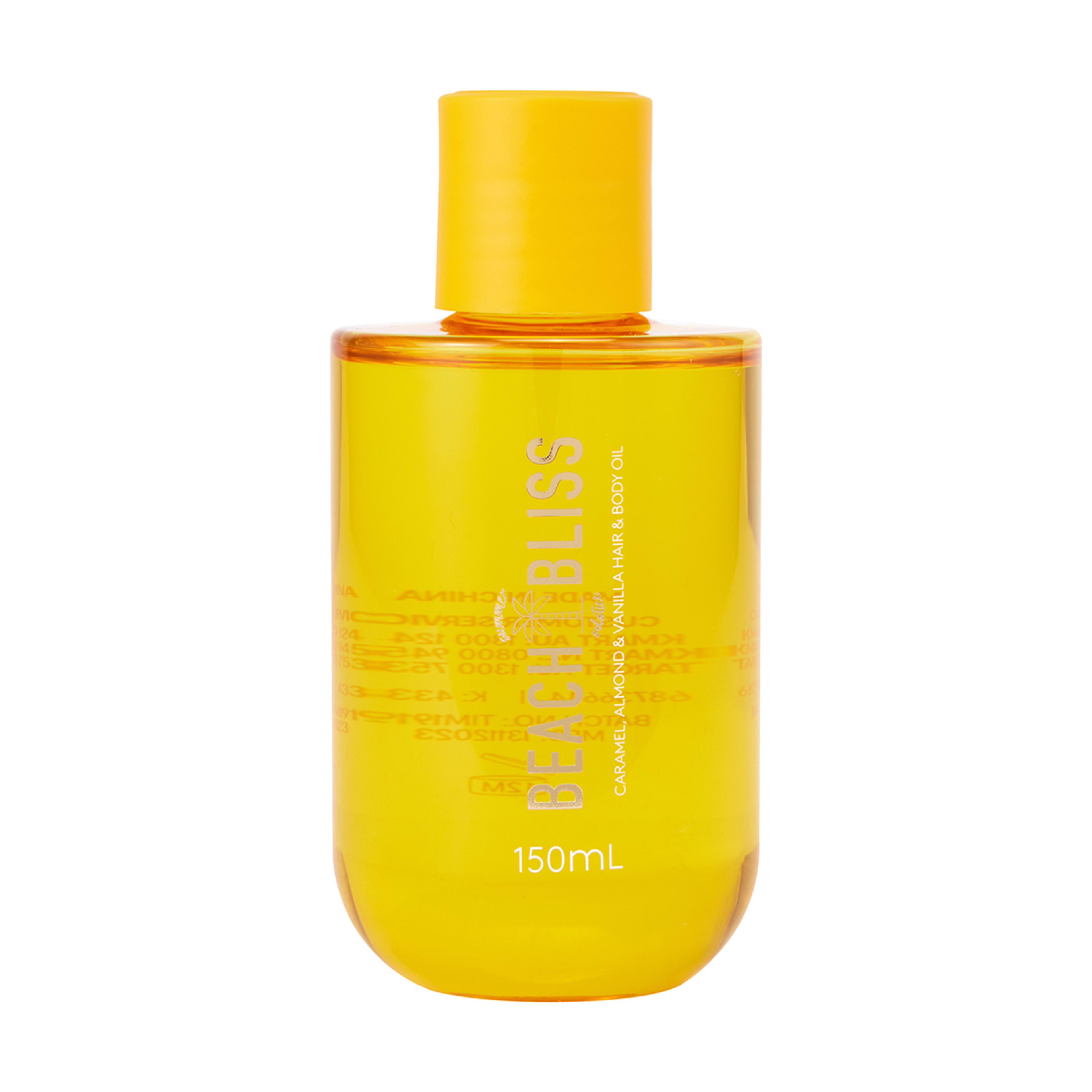 2 OXX Fragrance Beach Bliss Summer Solstice Hair and Body Oil 150ml - Caramel, Almond and Vanilla, 2 of 8