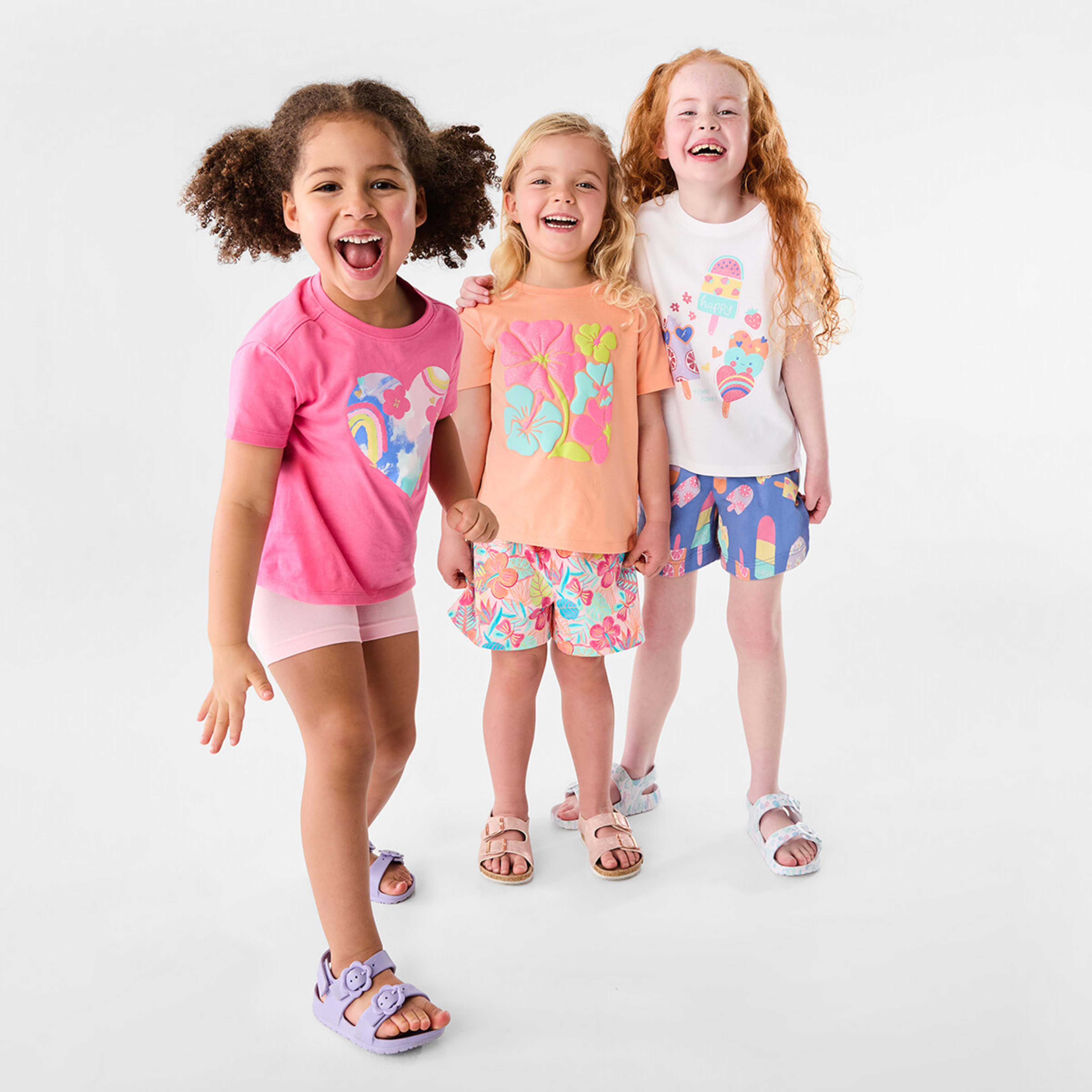 9 Short Sleeve Placement Print T-shirt Org Flower, 9 of 9