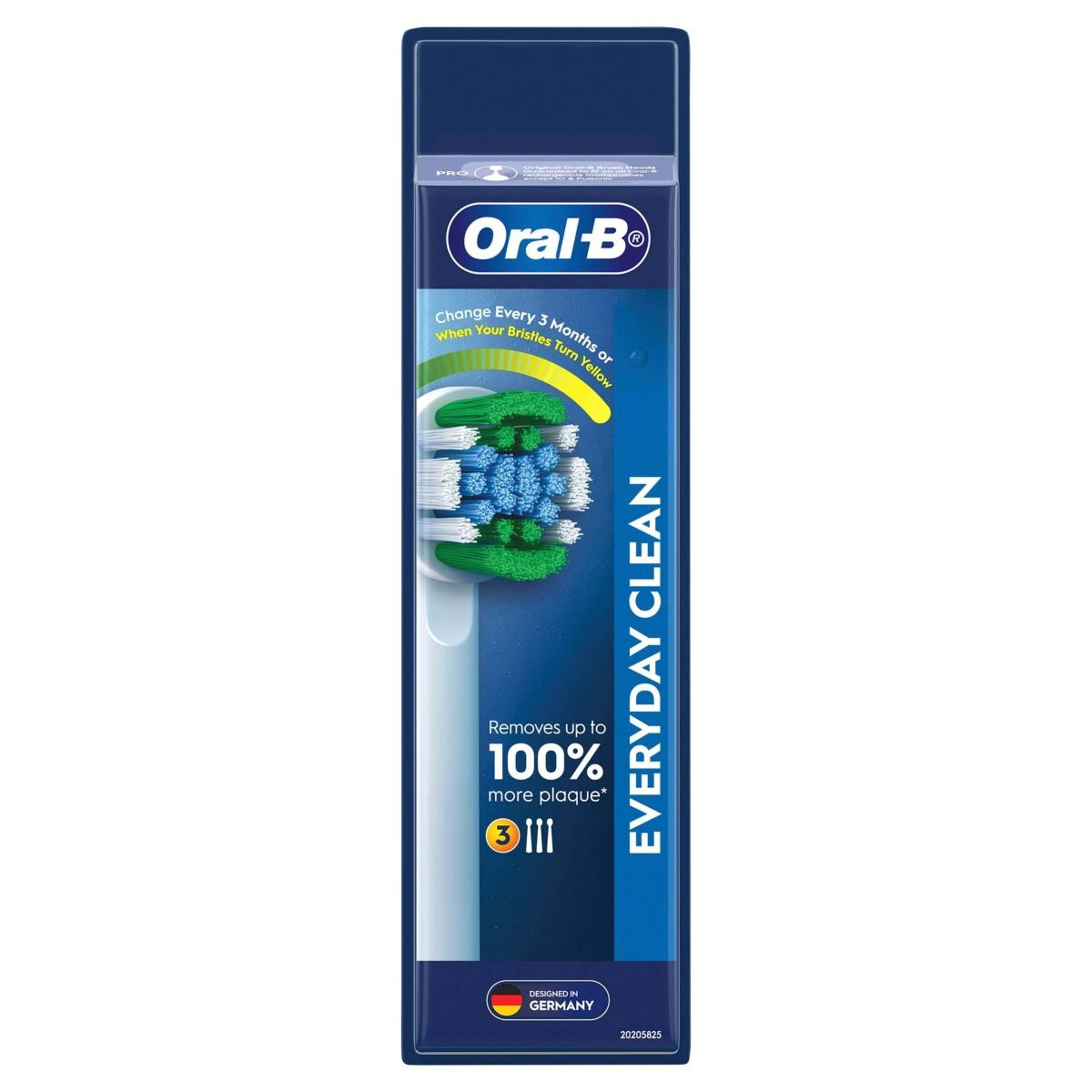 1 Oral-B 3 Pack Precision Clean Brush Heads