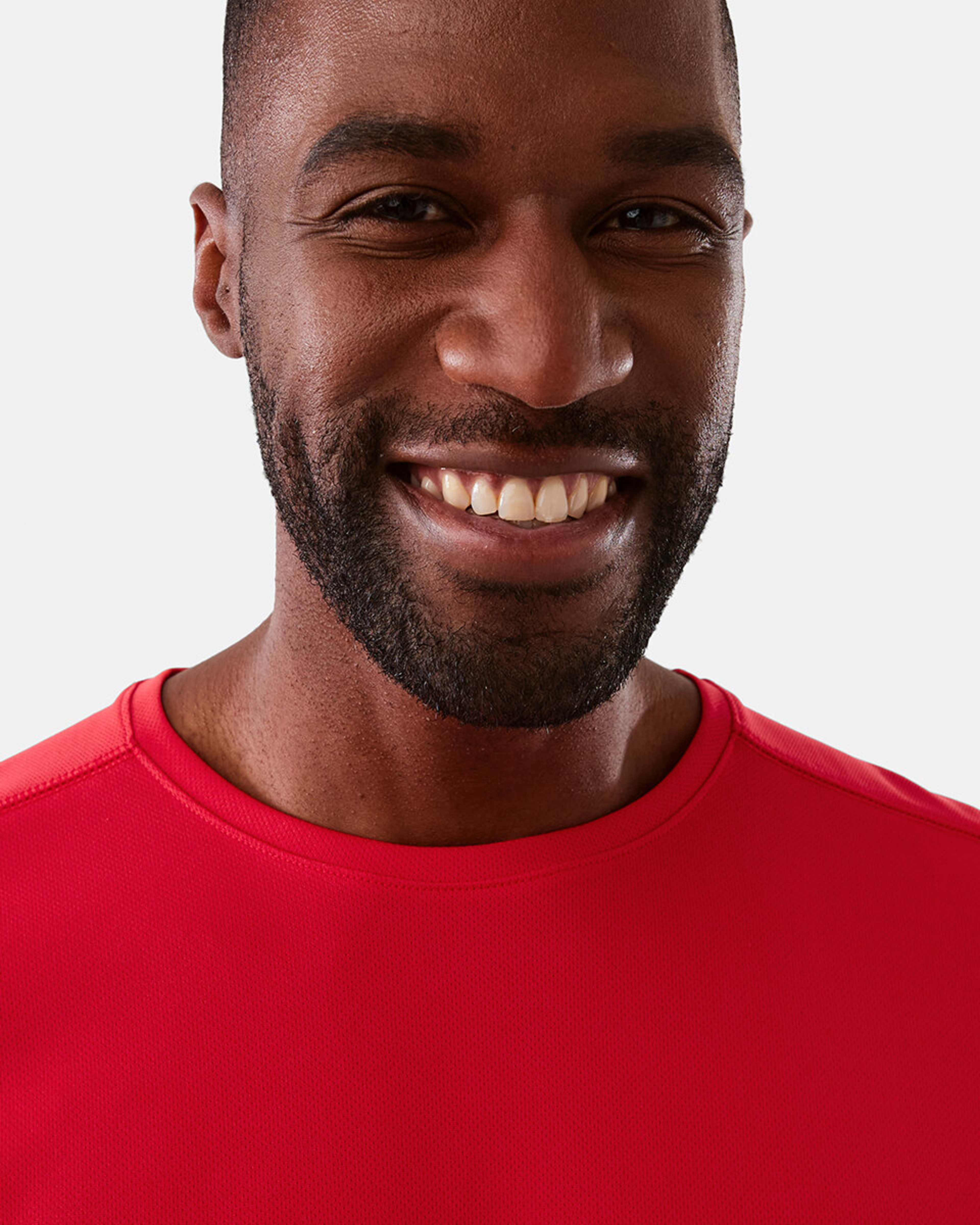4 Active Mesh T-shirt Neon Red, 4 of 6