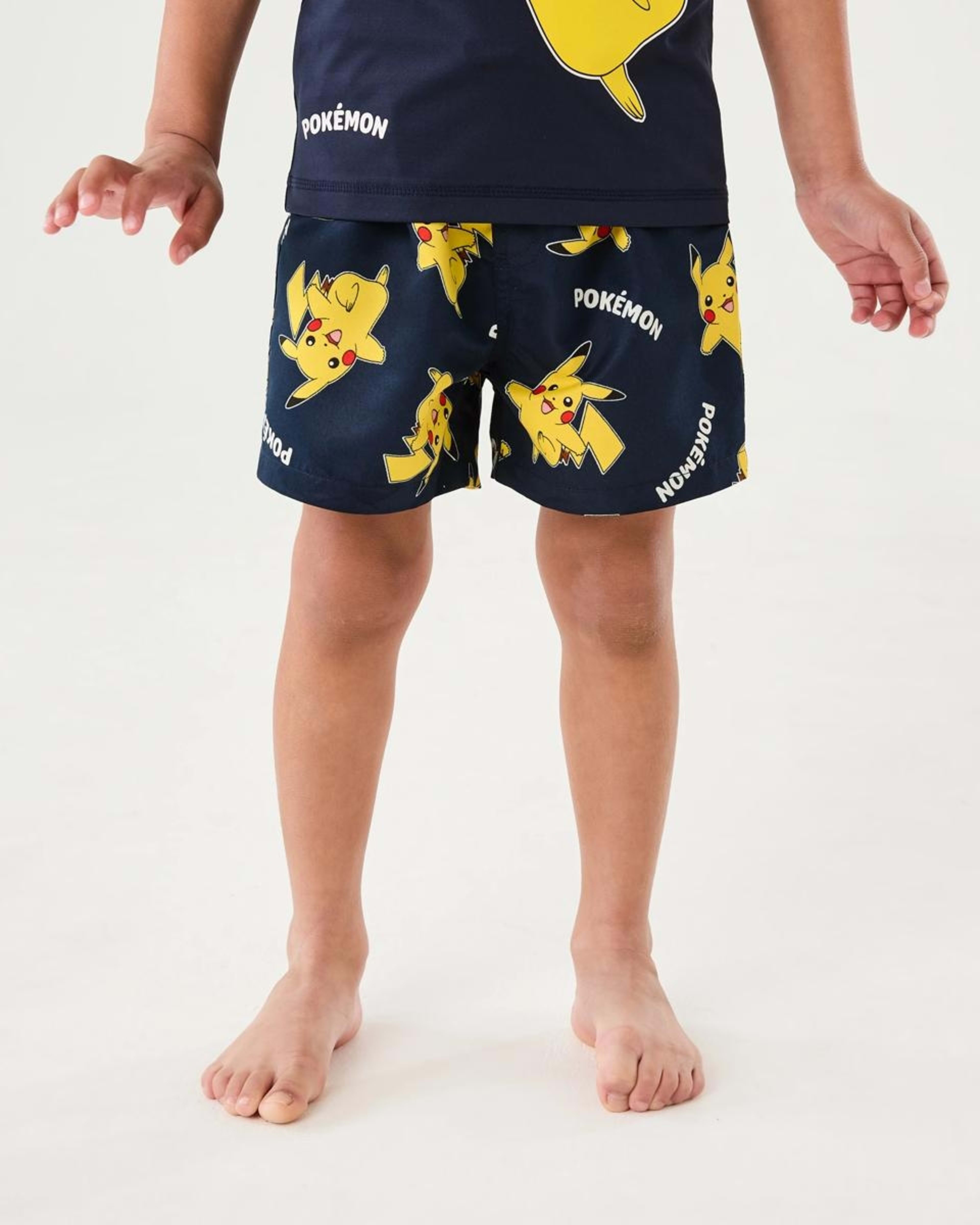 1 Pokemon License All Over Print Boardshorts DRESS BLUE PIKACHU
