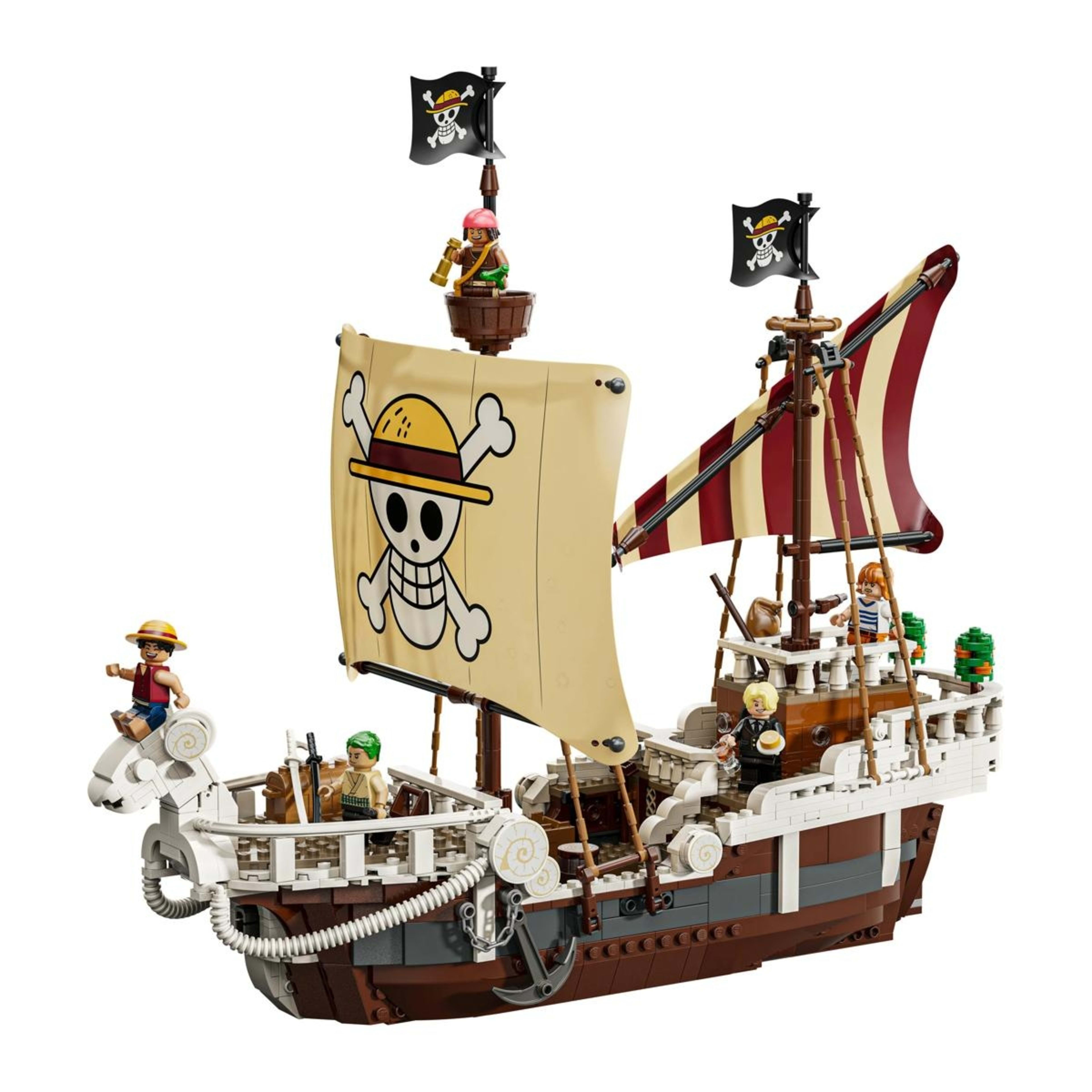 2 LEGO ONE PIECE The Going Merry Pirate Ship 75639, 2 of 10