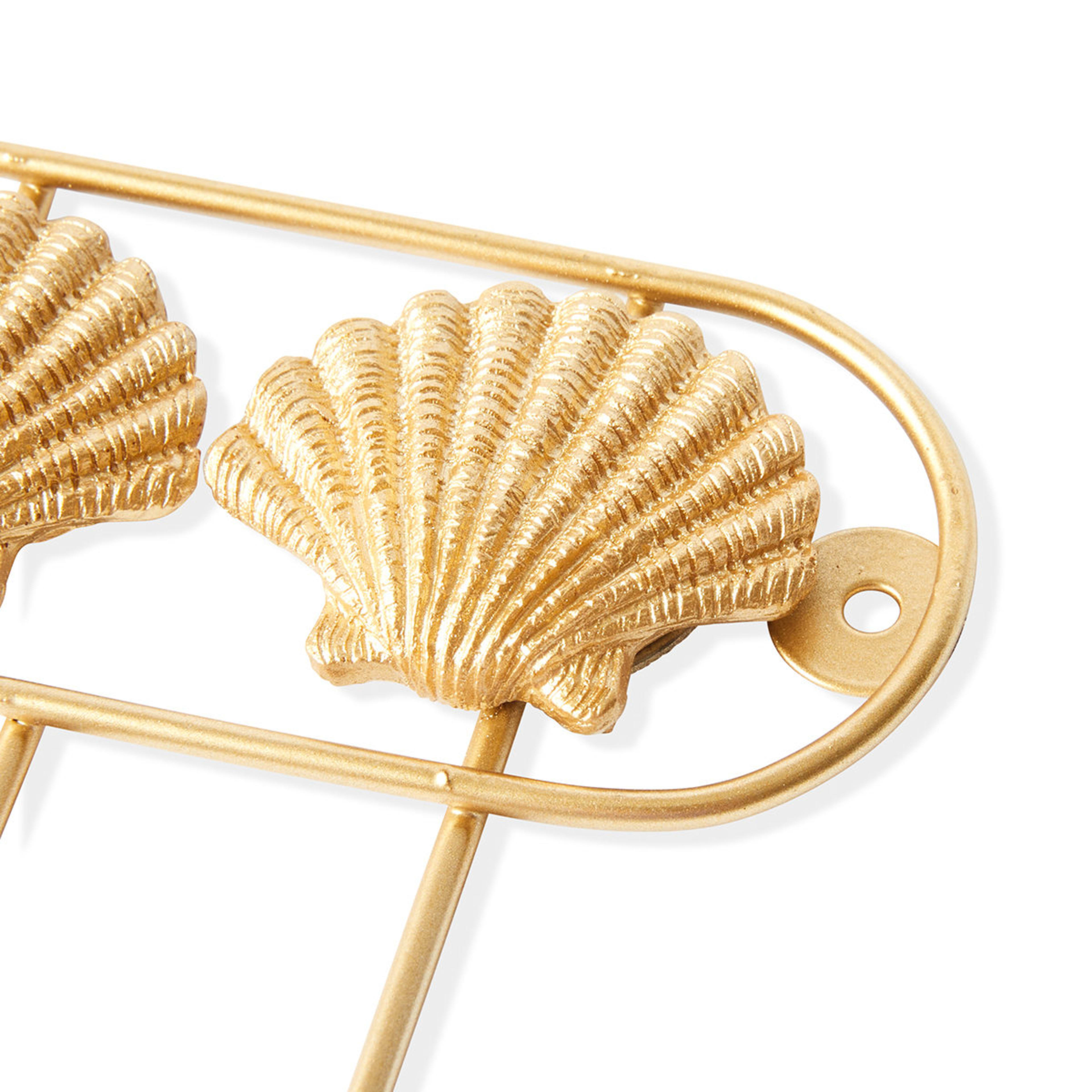 Shell Key Hook Gold Look Kmart NZ