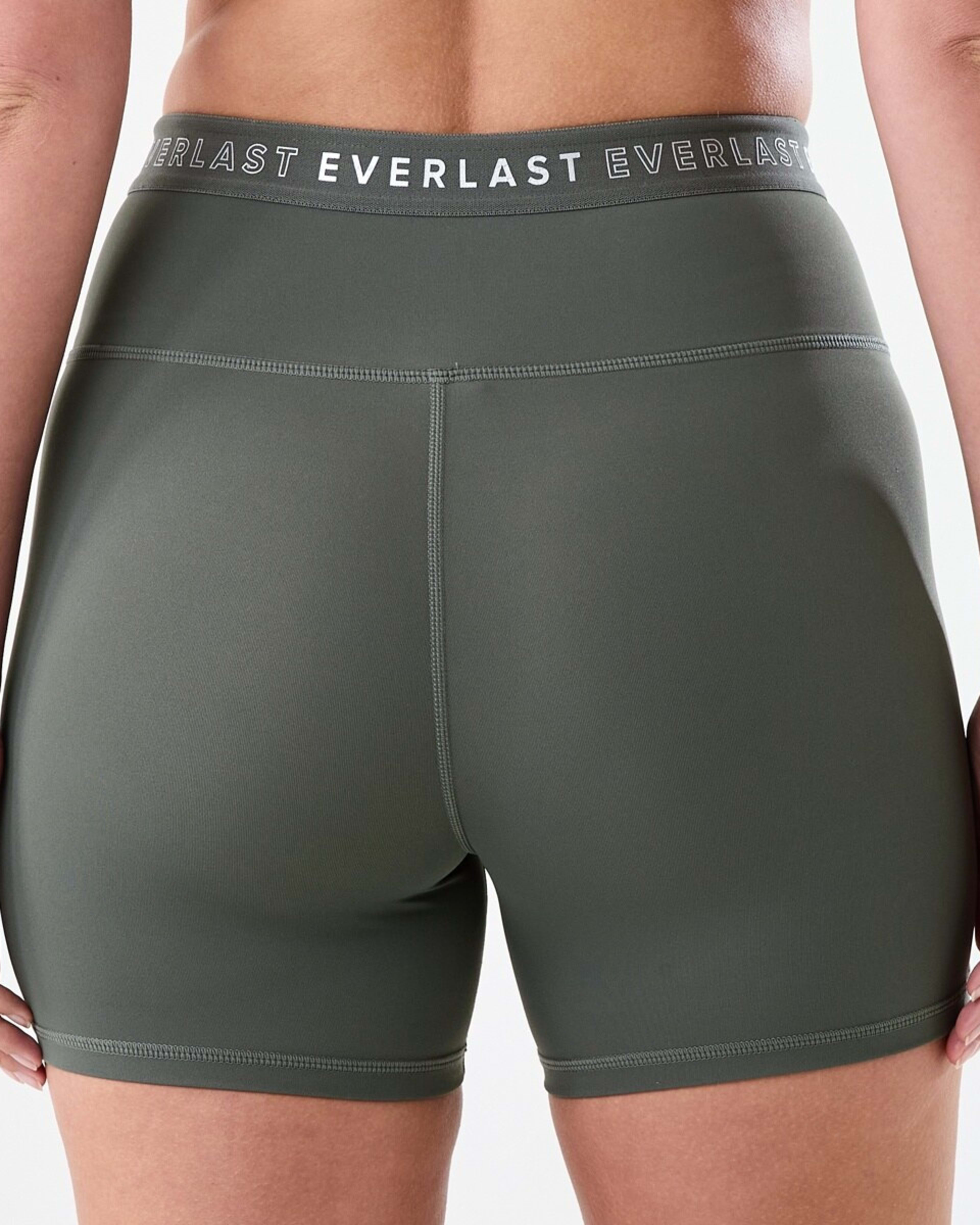 3 Everlast Womens Bike Shorts Olive, 3 of 5