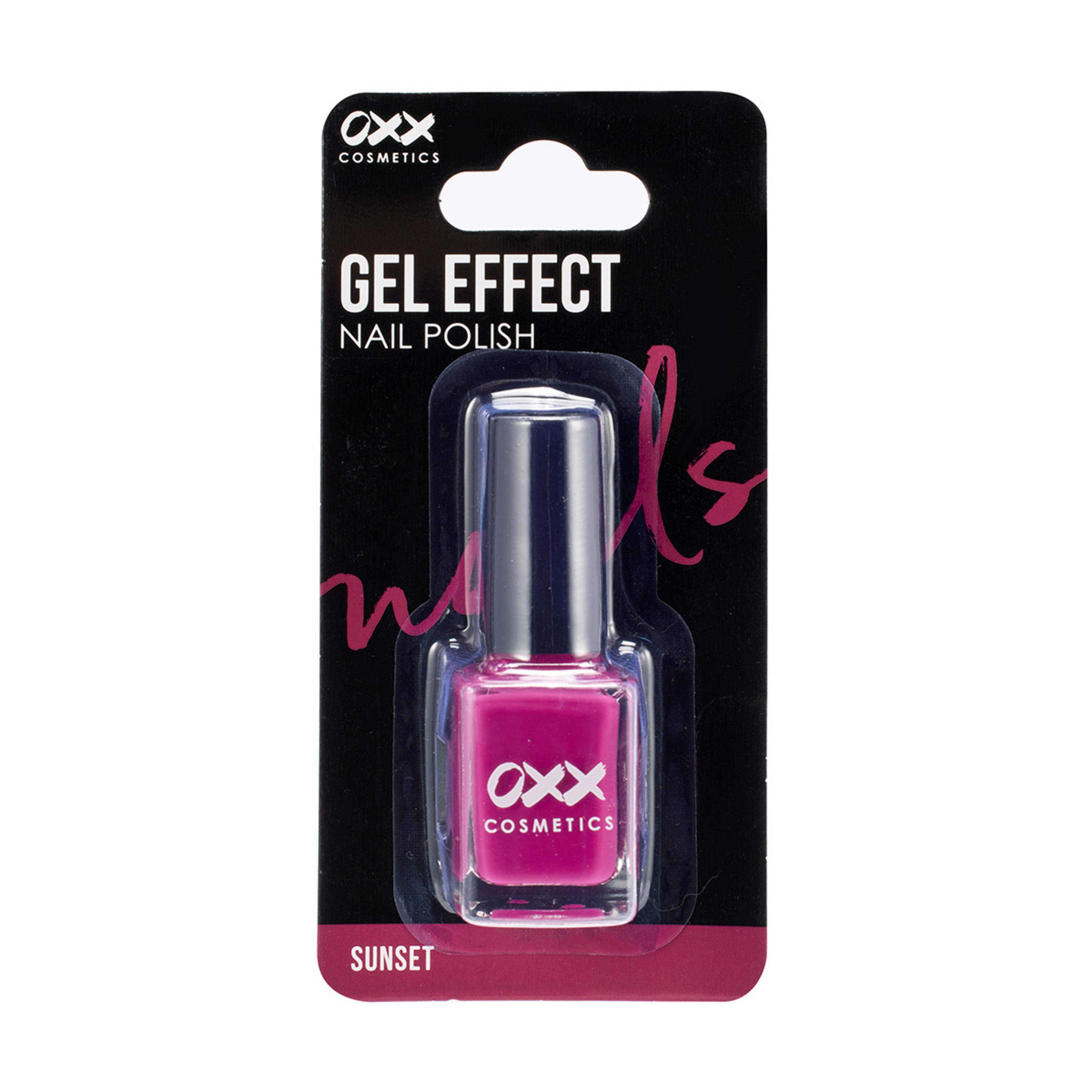 1 OXX Cosmetics Gel Effect Nail Polish - Sunset