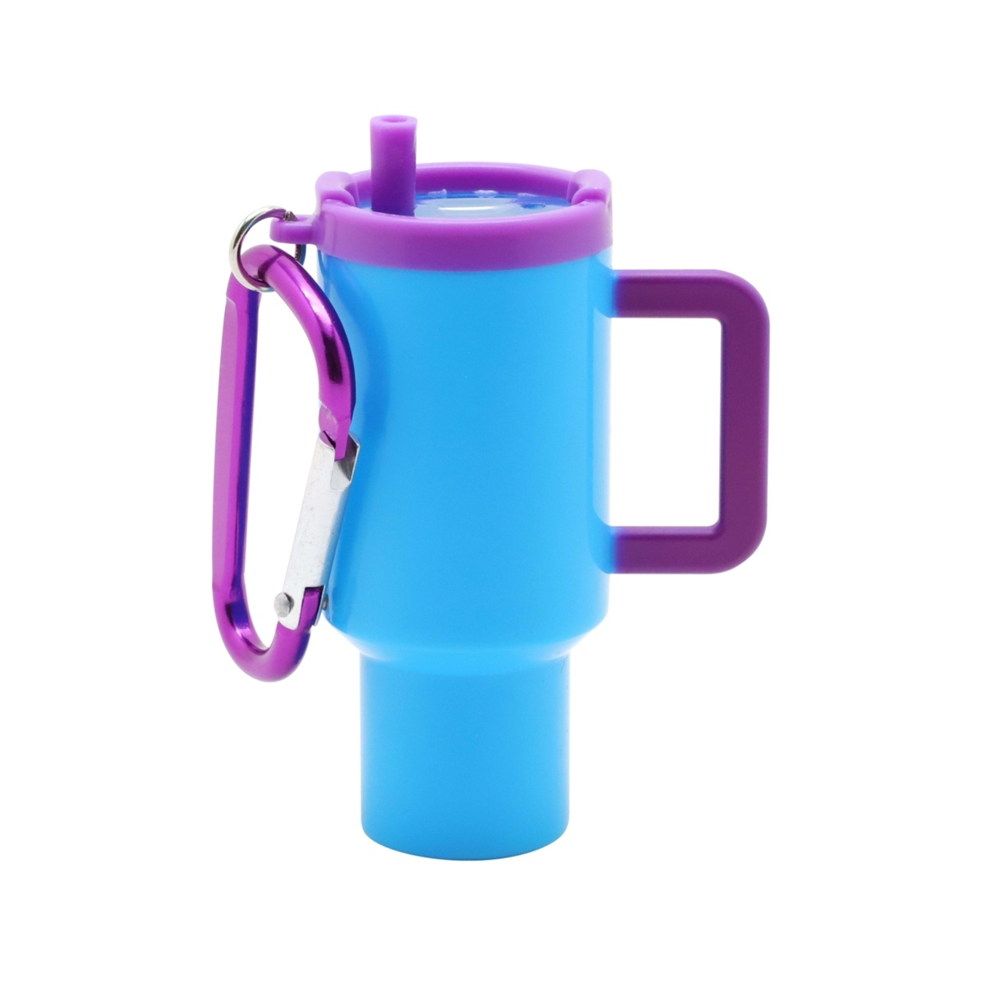 6 Clipz Bag Tag Collection: Tumbler Series Keyring - Assorted, 6 of 7