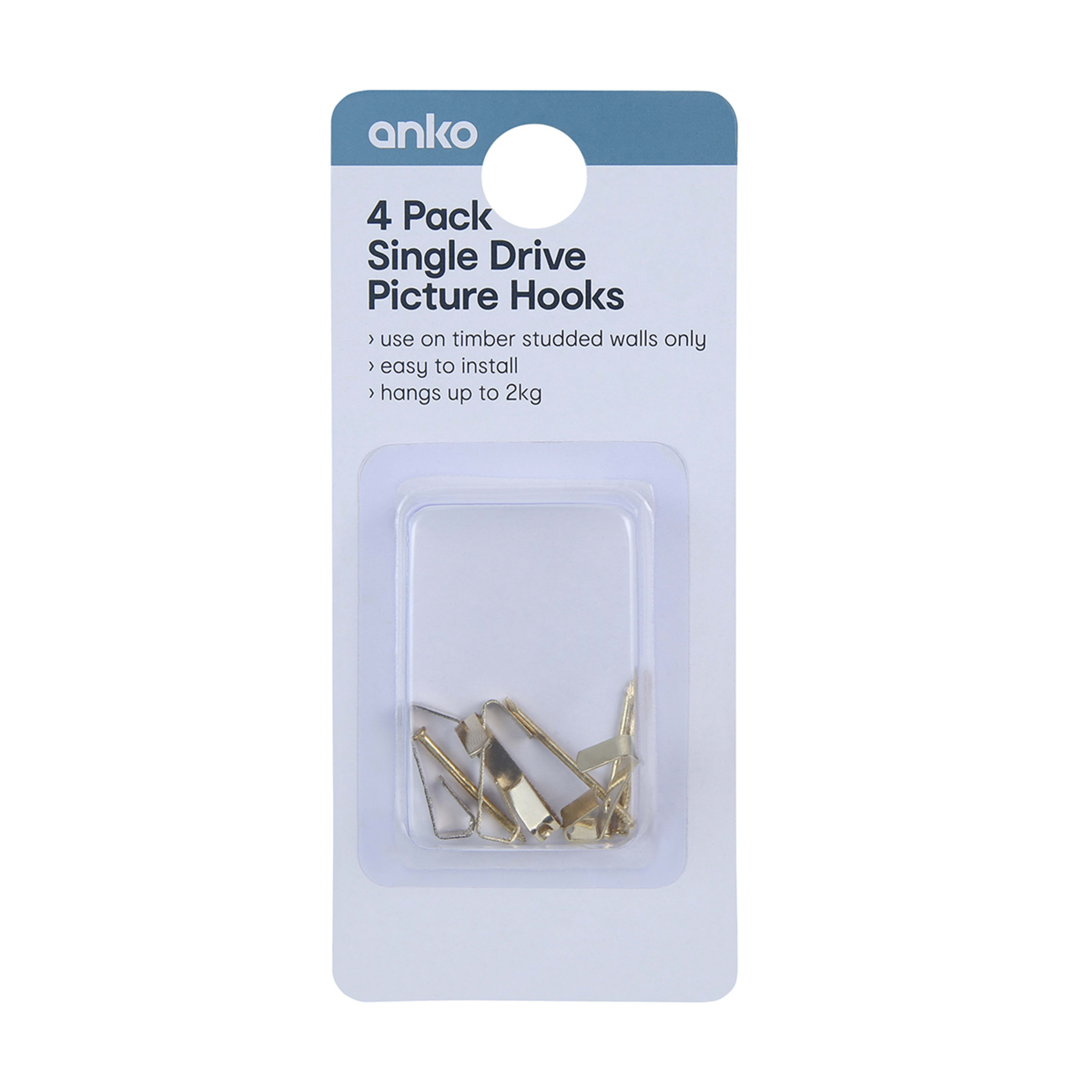 Picture Hooks Set of 4 Kmart