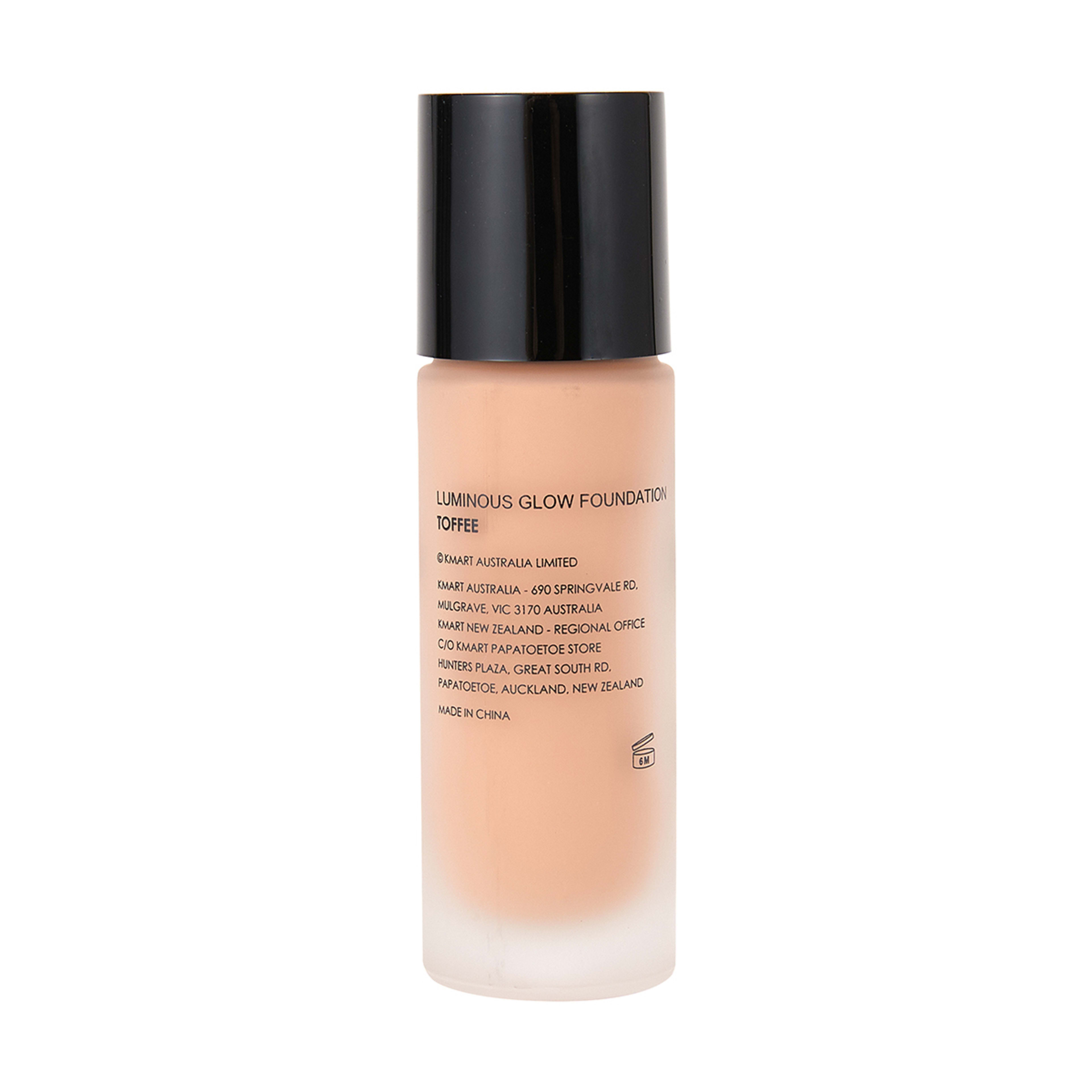 Oxx Cosmetics Luminous Glow Foundation - Toffee - Kmart