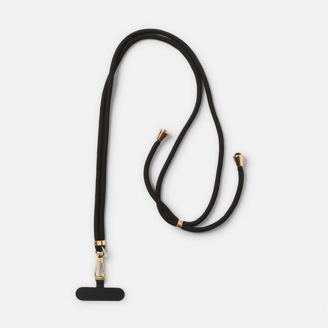 Phone Strap Black Rope Kmart