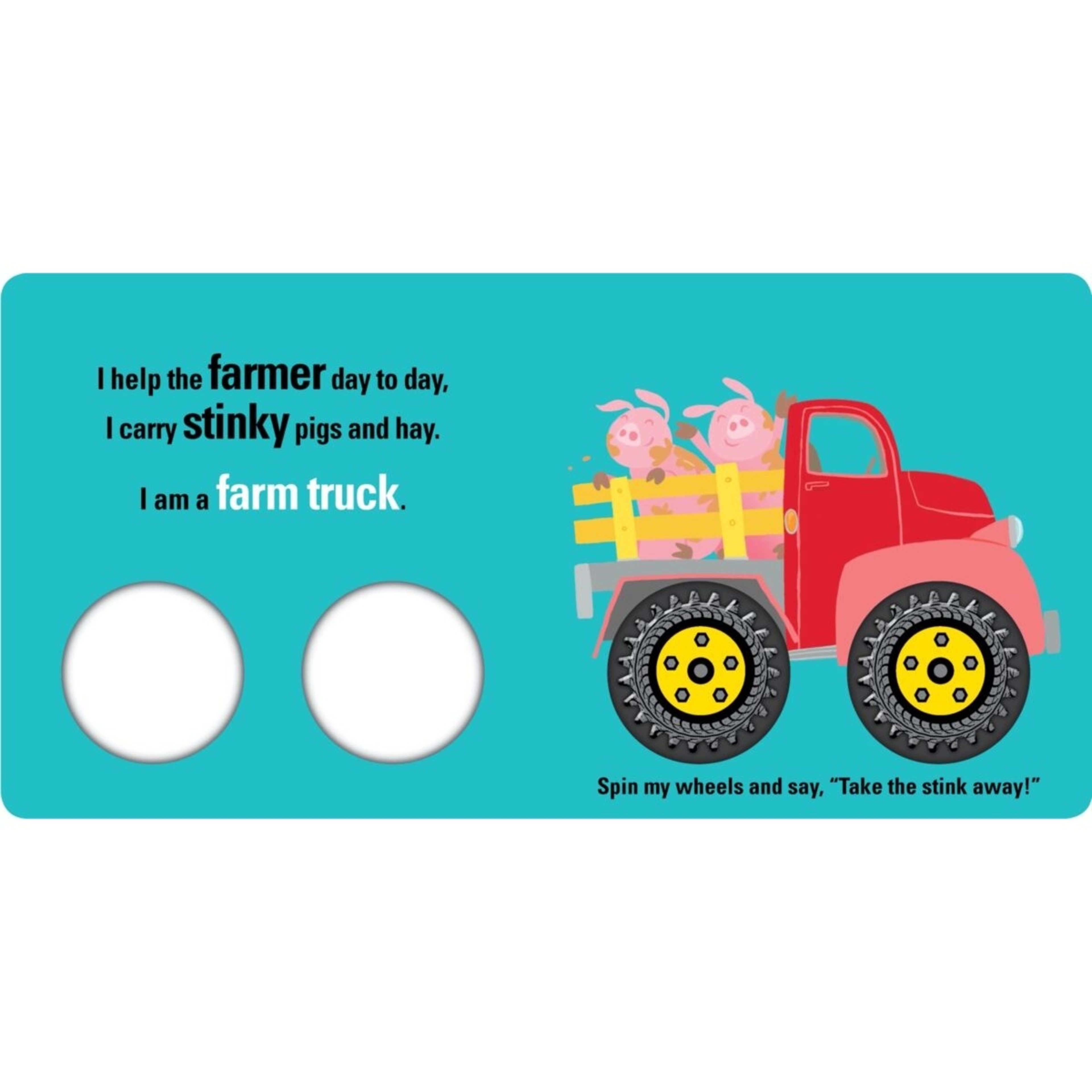 2 Spin Me!: Let's Go, Stinky Trucks! - Book, 2 of 3