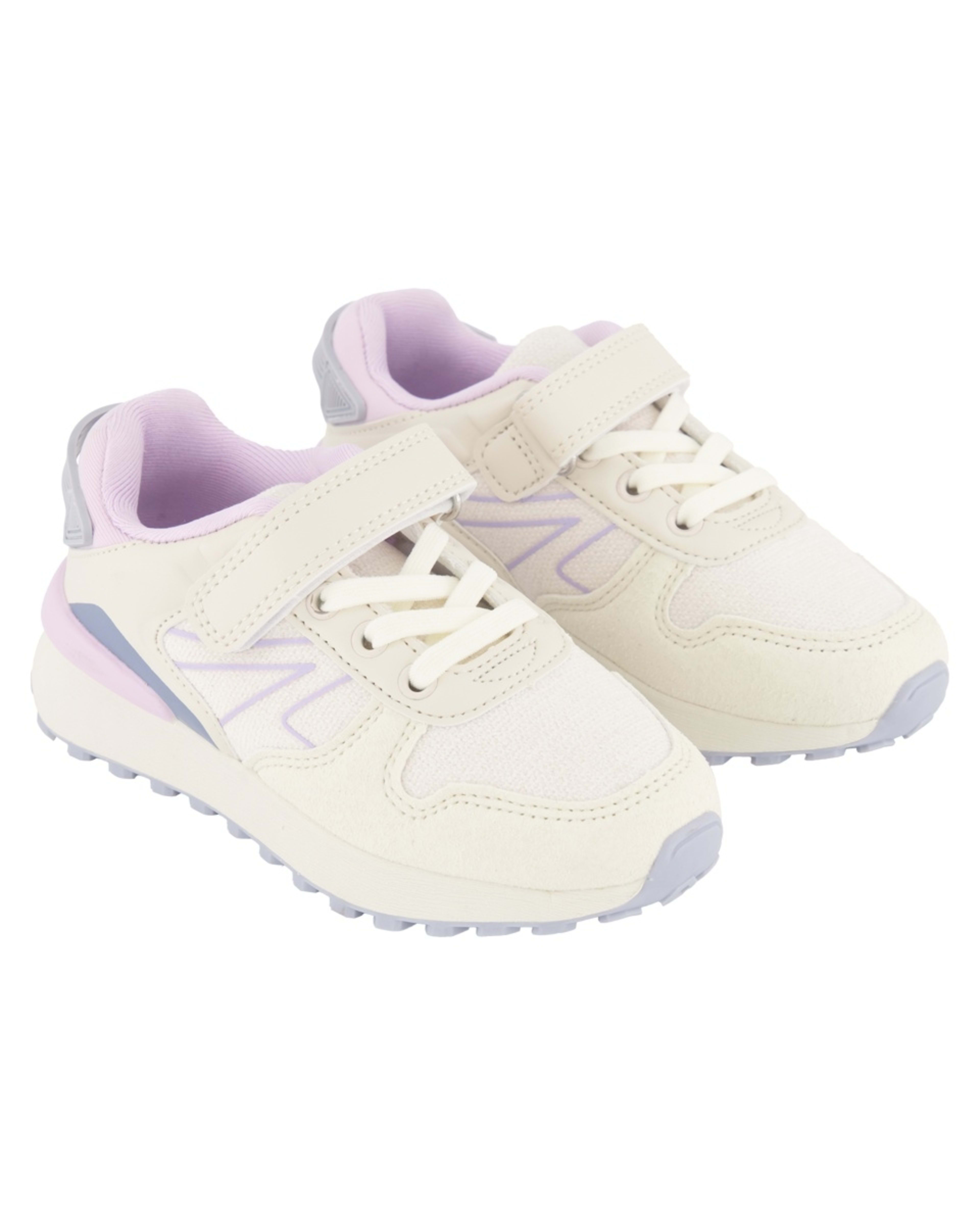 4 Junior Casual Sneakers COLE OFF WHITE Pink, 4 of 5