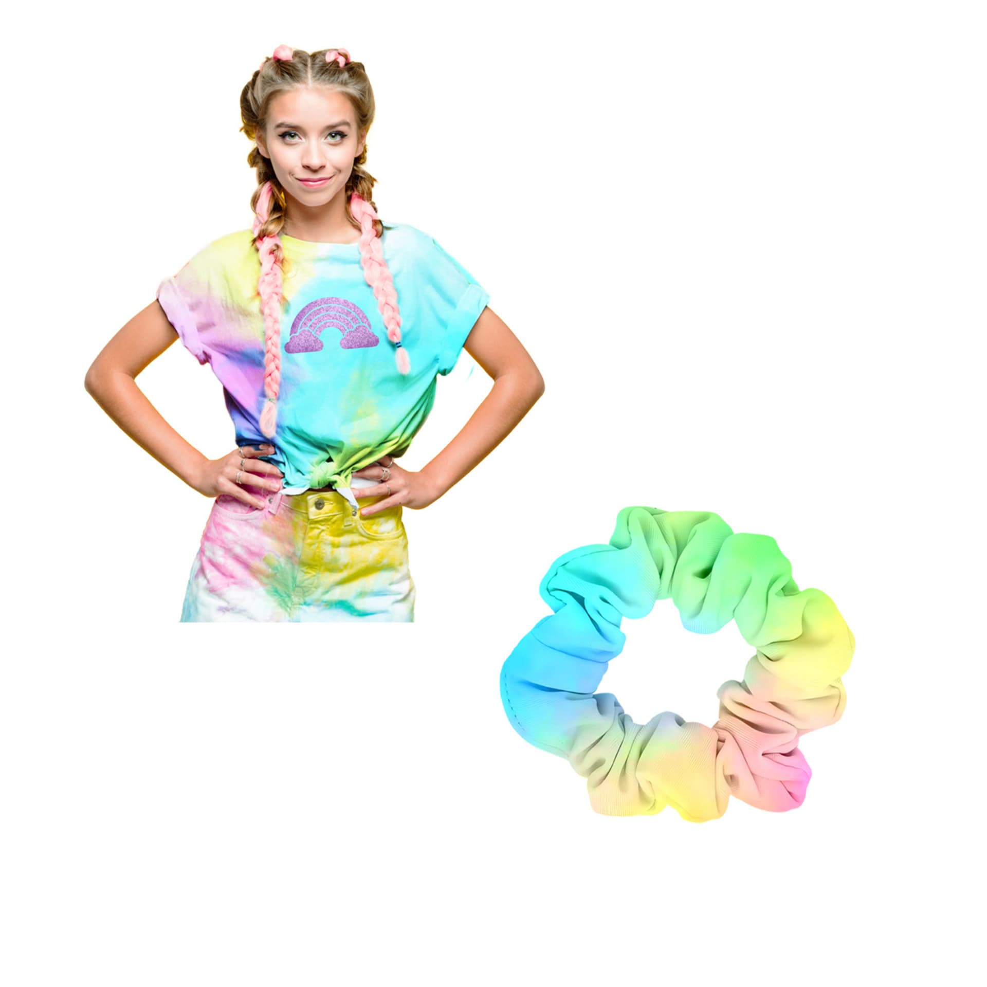 Glitzy Tie Dye Kit Assorted Kmart