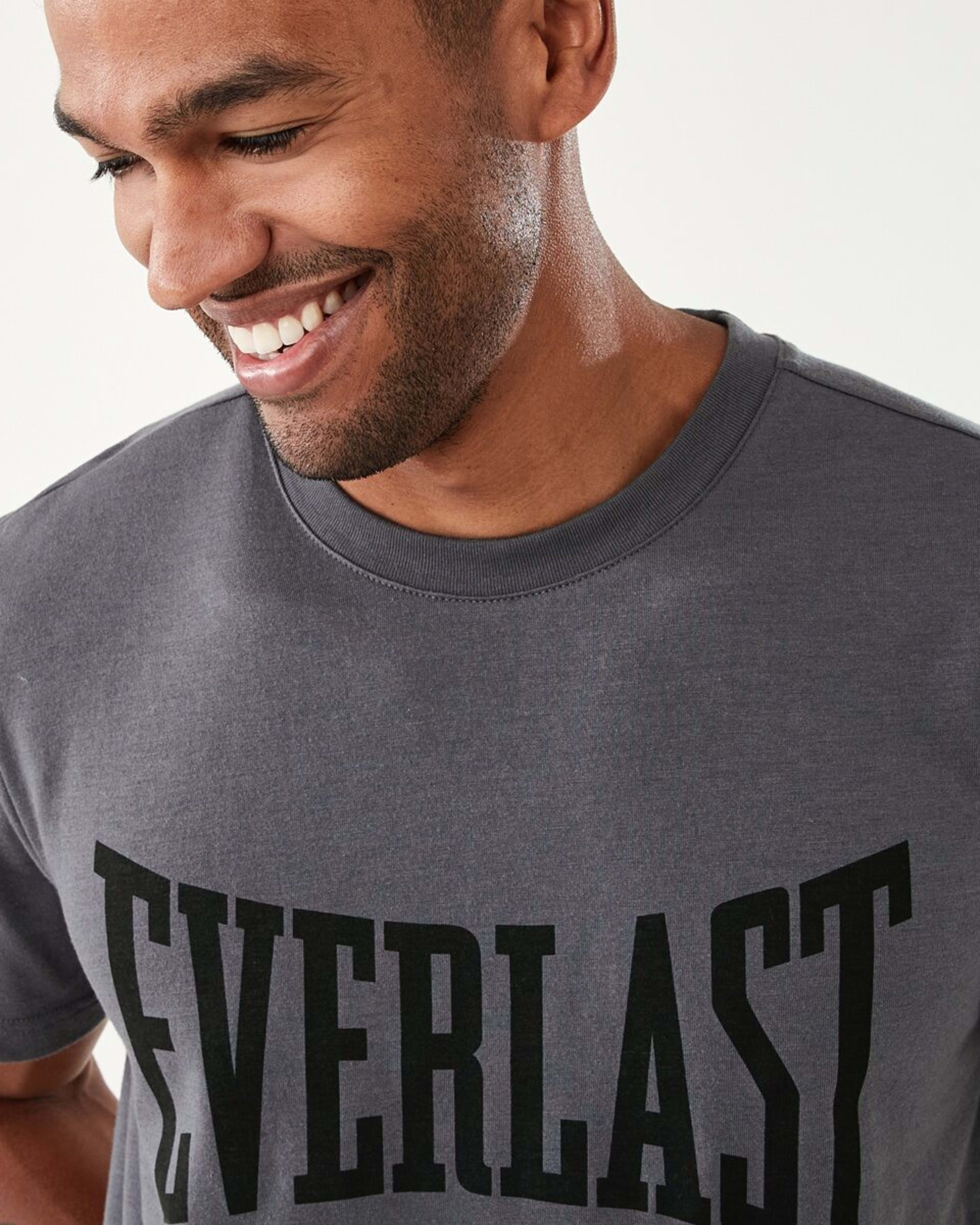 4 Everlast Mens Boxing T-shirt Ash, 4 of 6