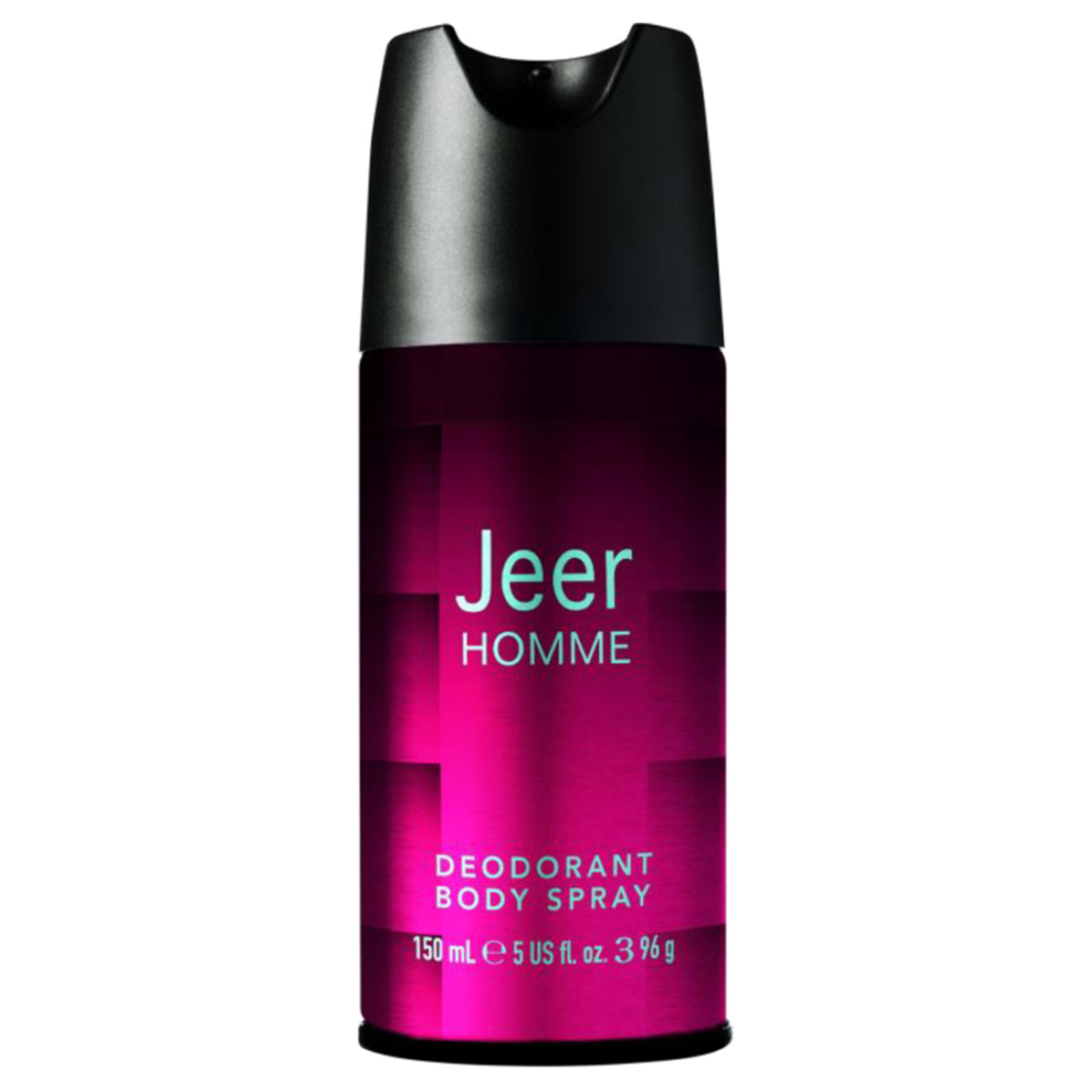 1 Jeer Homme Deodorant Body Spray, 1 of 3