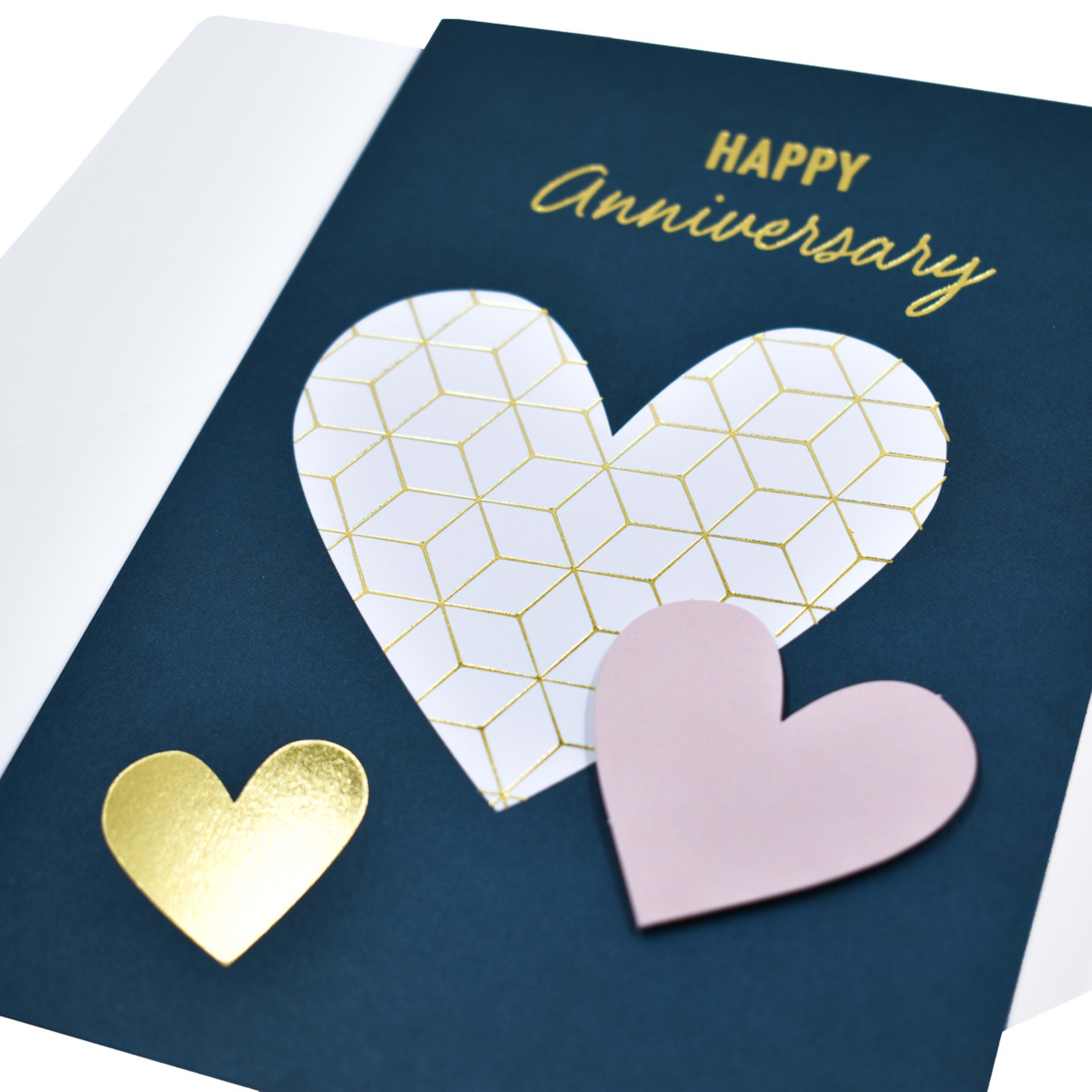 Hallmark Anniversary Card Hearts Kmart