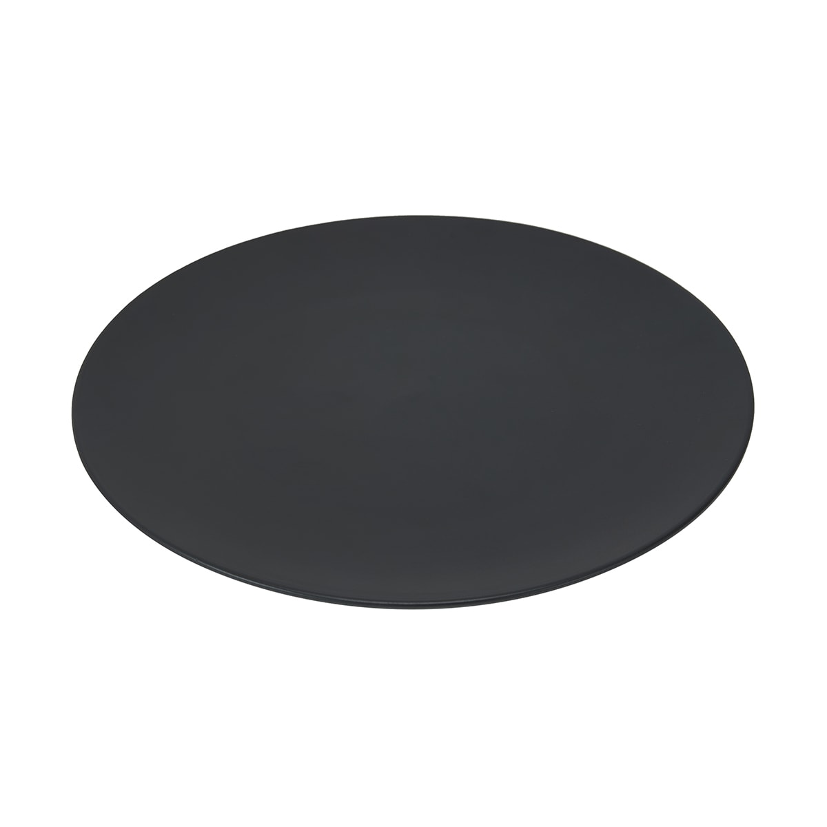 Matte Black Dinner Plate - Kmart