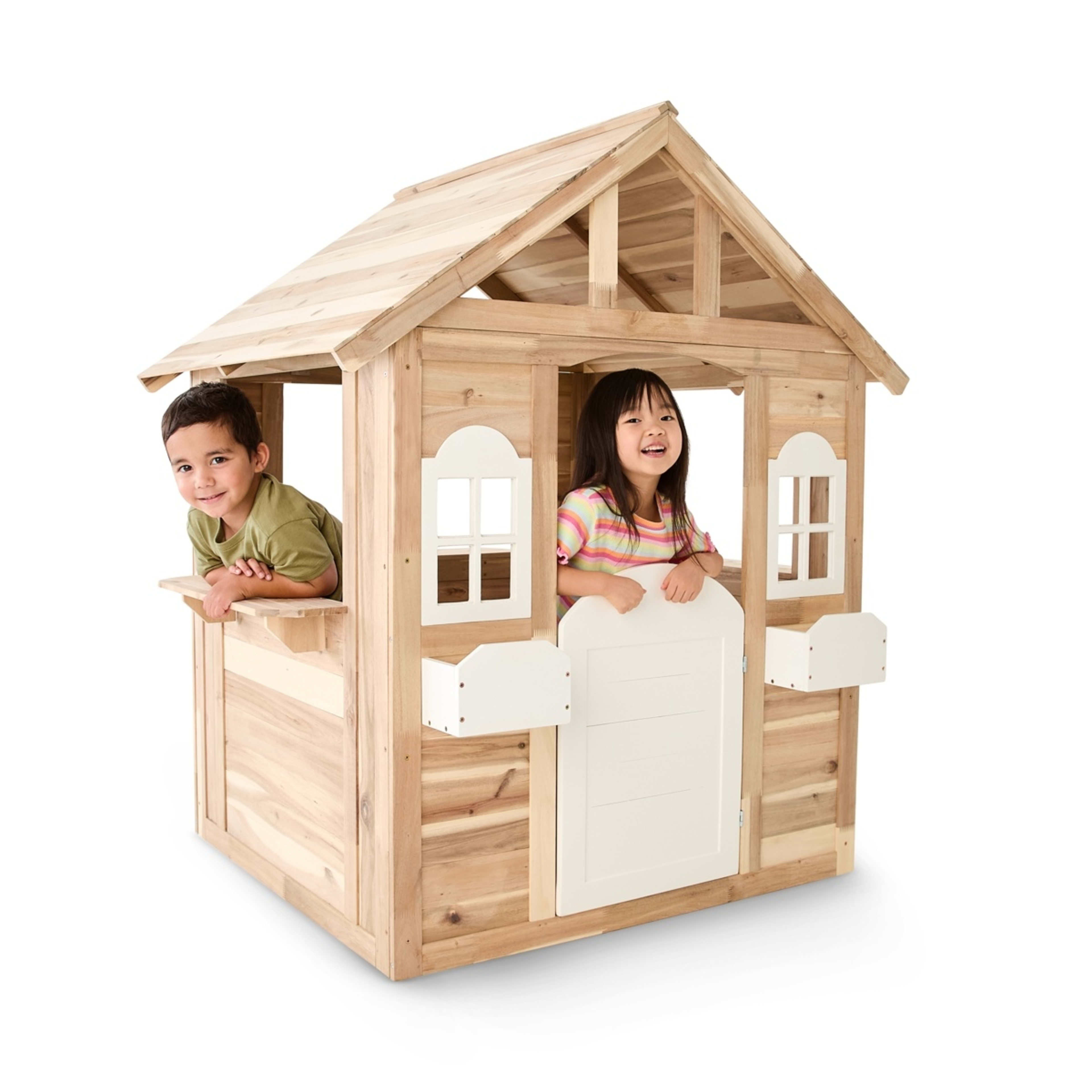 1 Wooden Cubby House