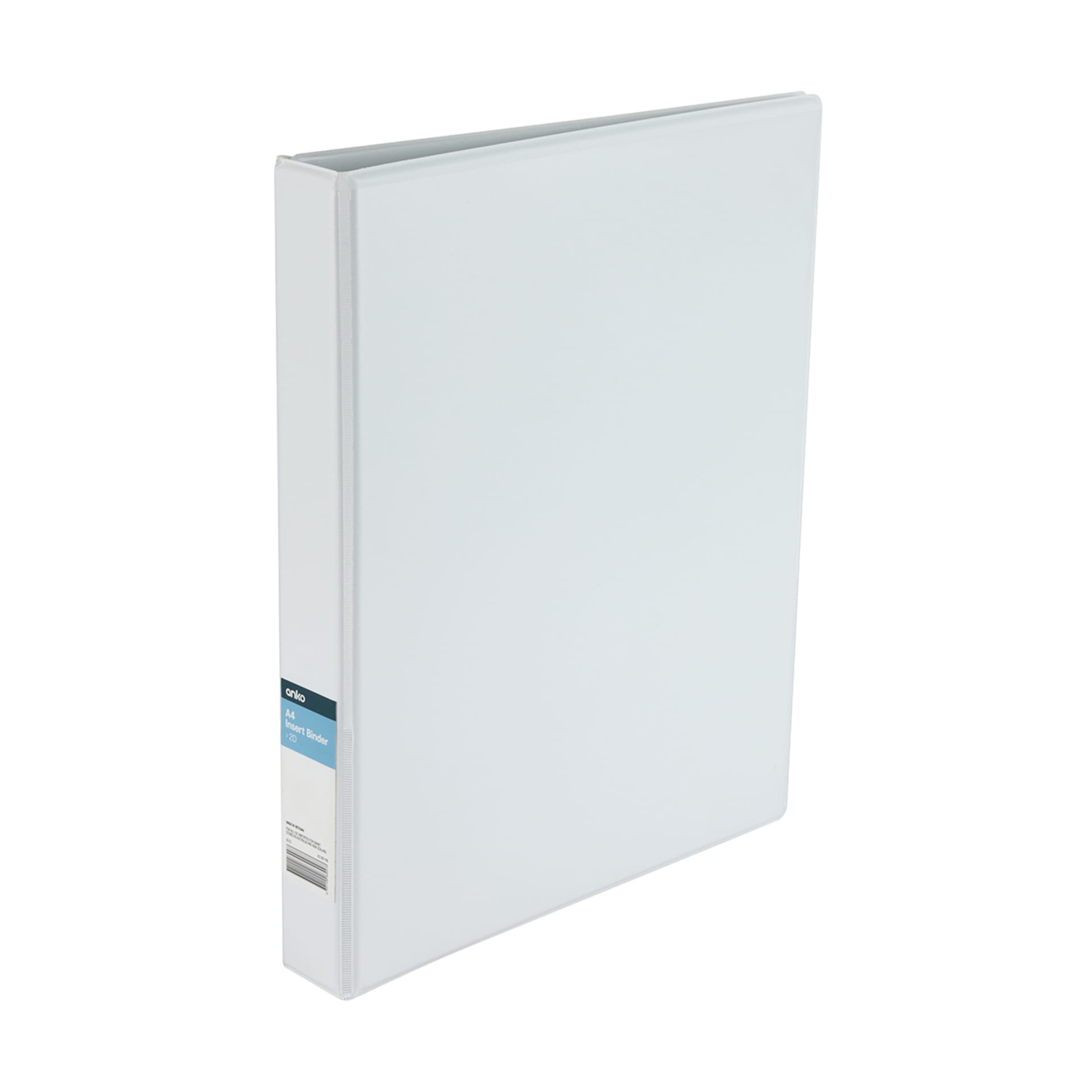 A4 Insert Binder White Kmart