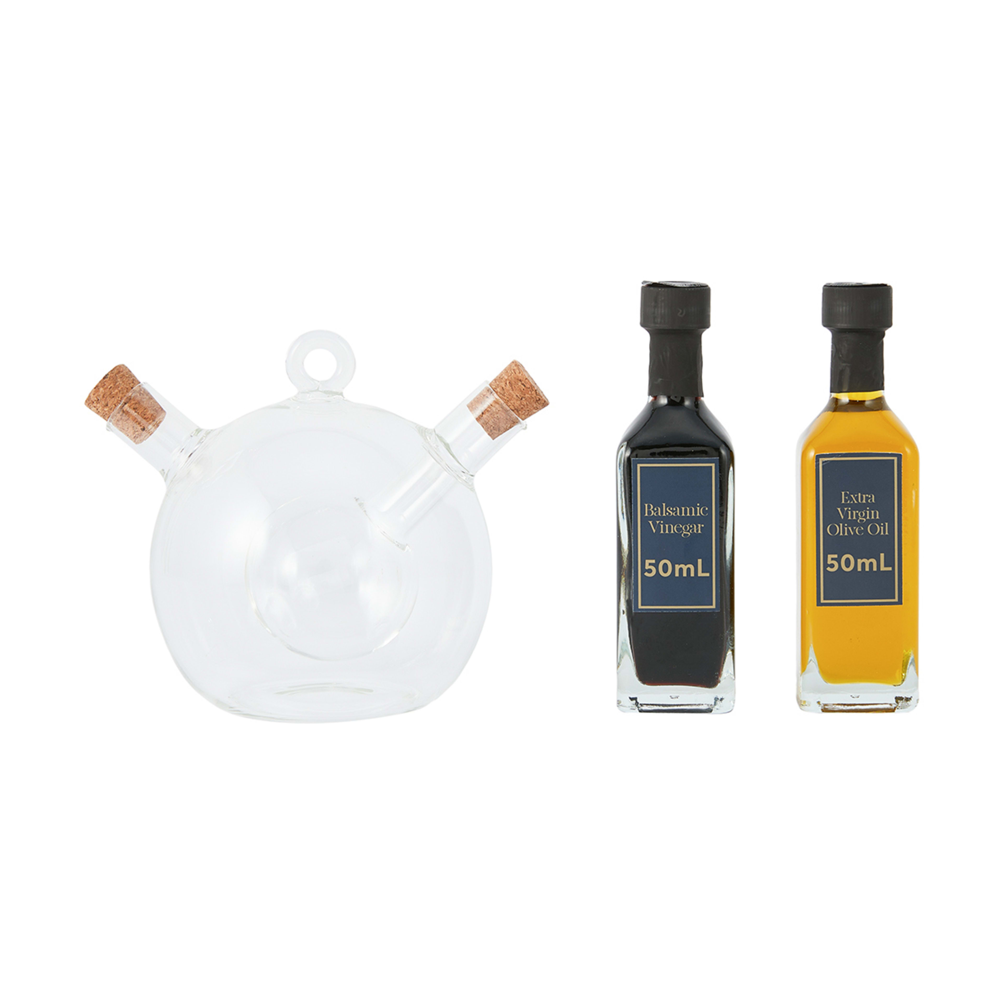 Glass Oil Dispenser Gift Set Kmart