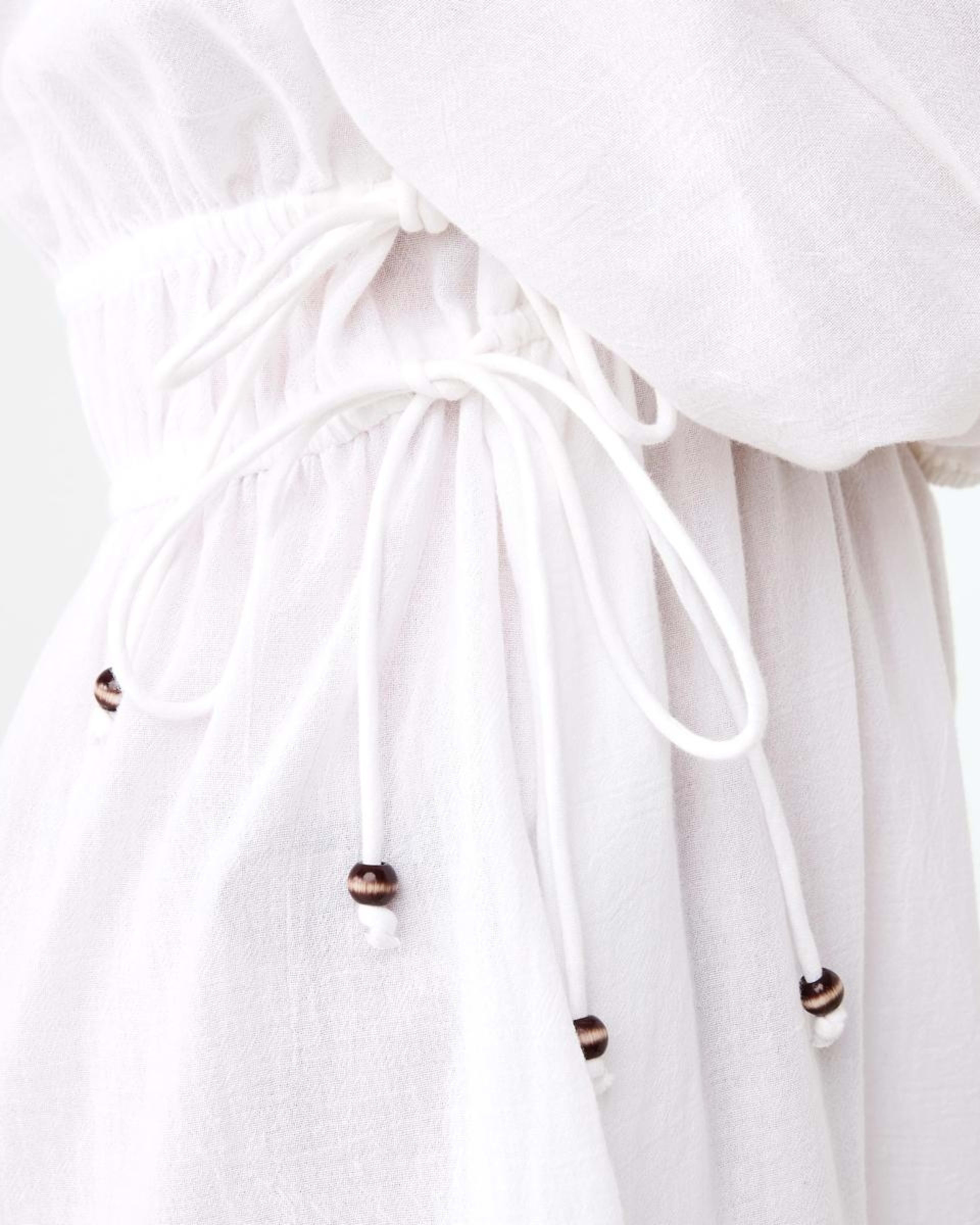 6 Beach Mini Dress WHITE, 6 of 7