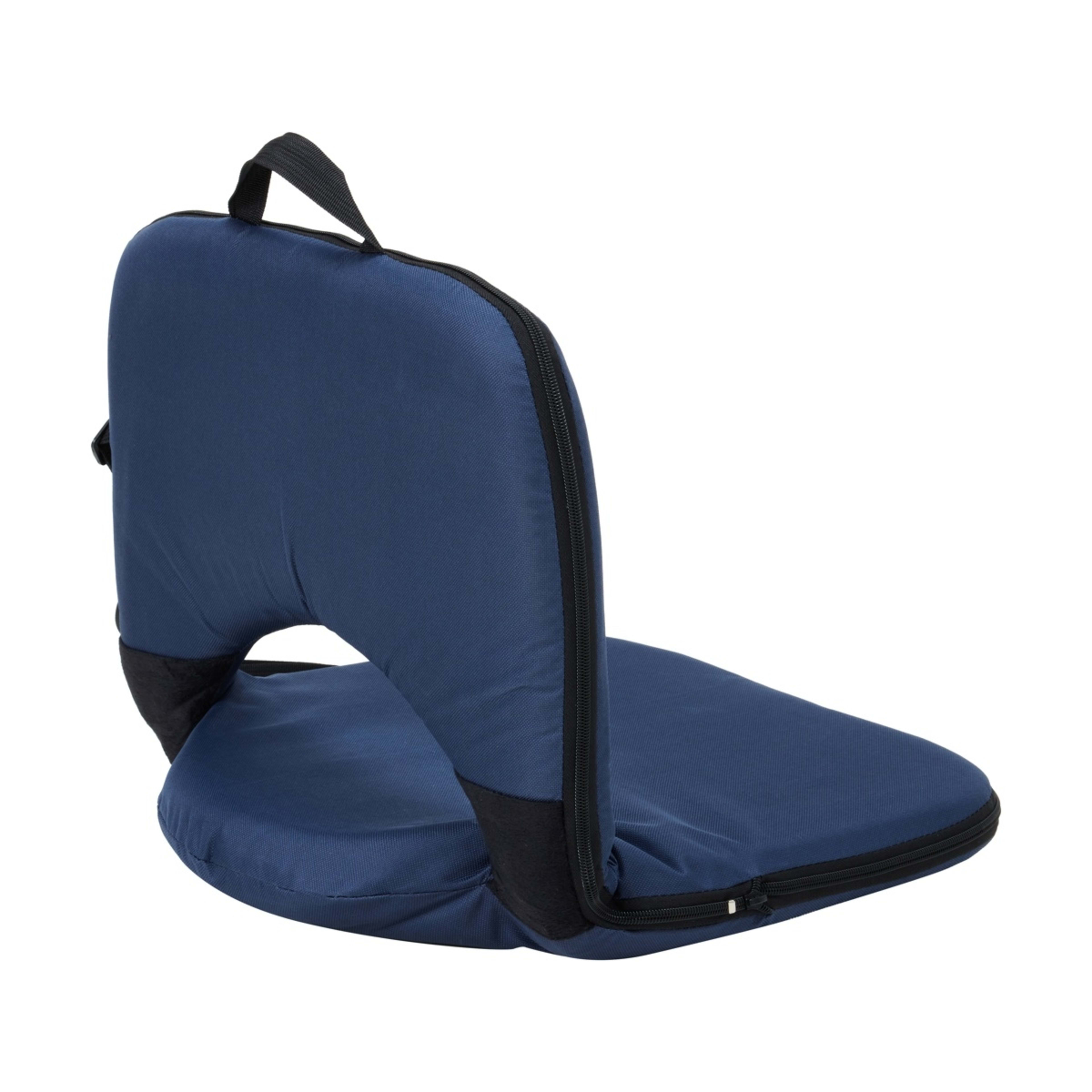 4 Square Cushion Recliner - Navy, 4 of 8