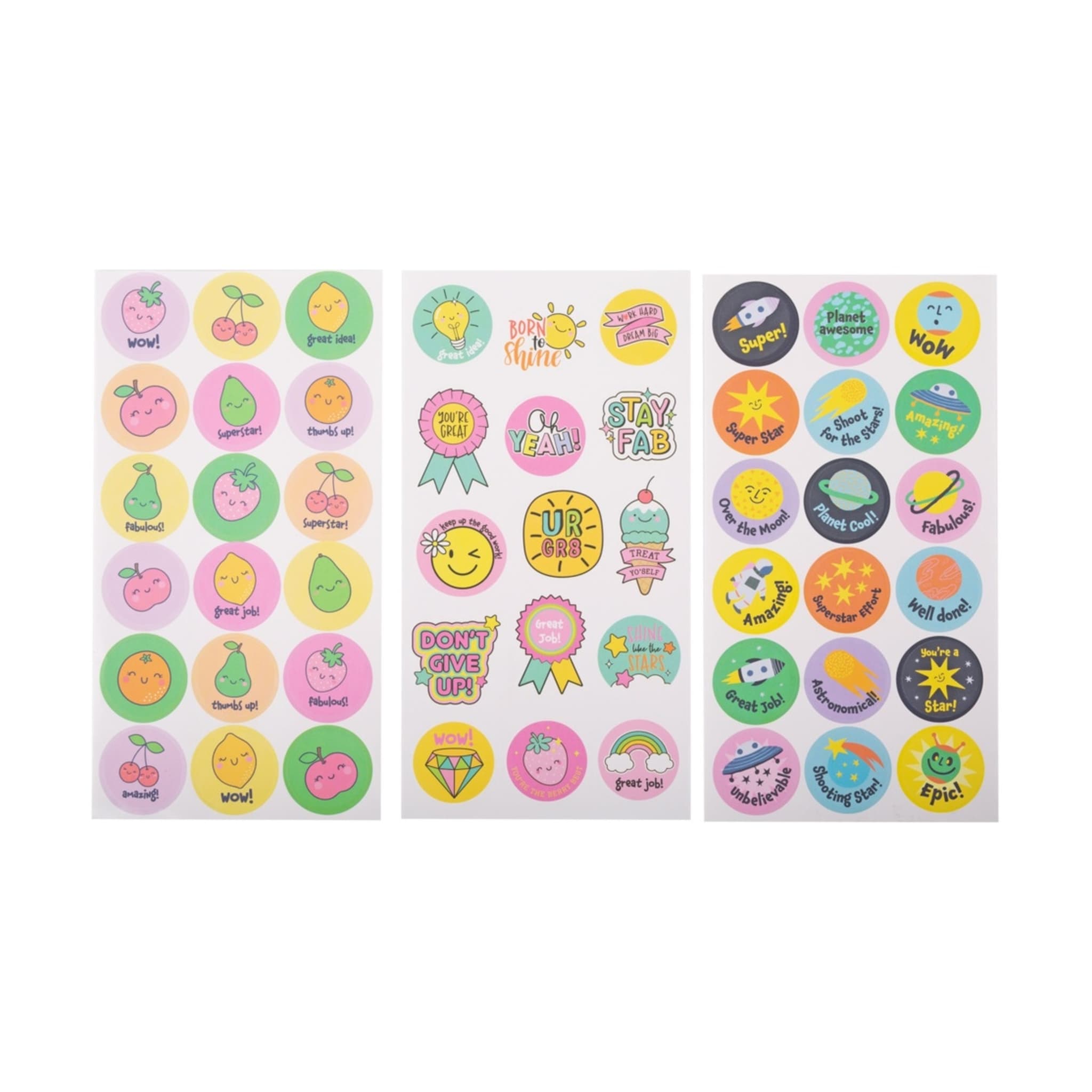 Scented Merit Stickers Assorted Kmart
