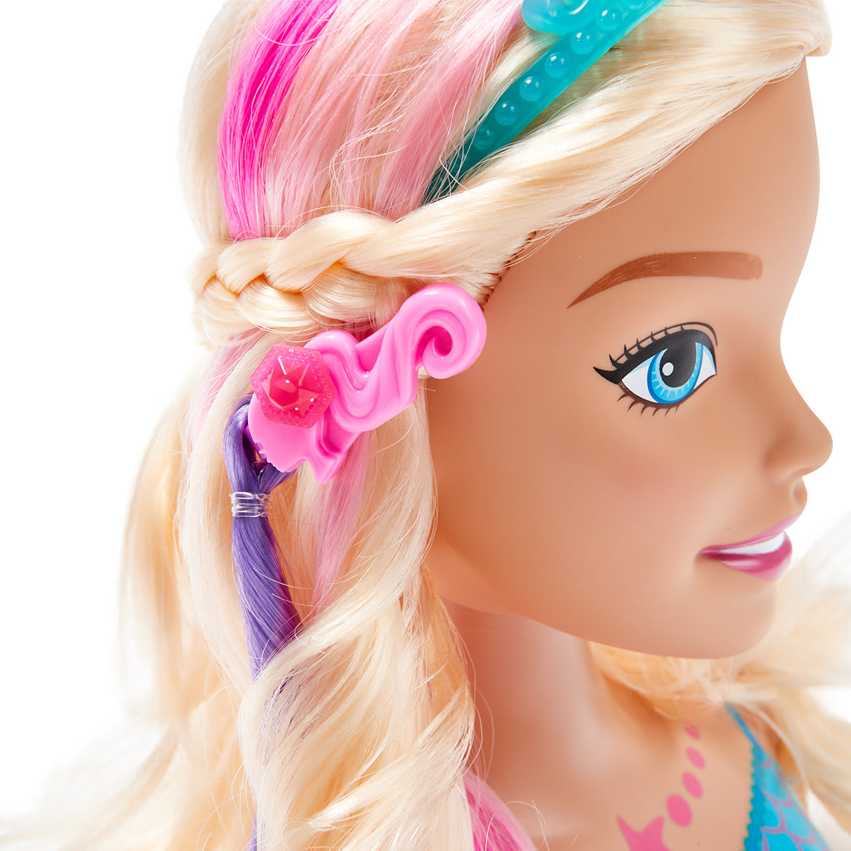 barbie hair styling head kmart