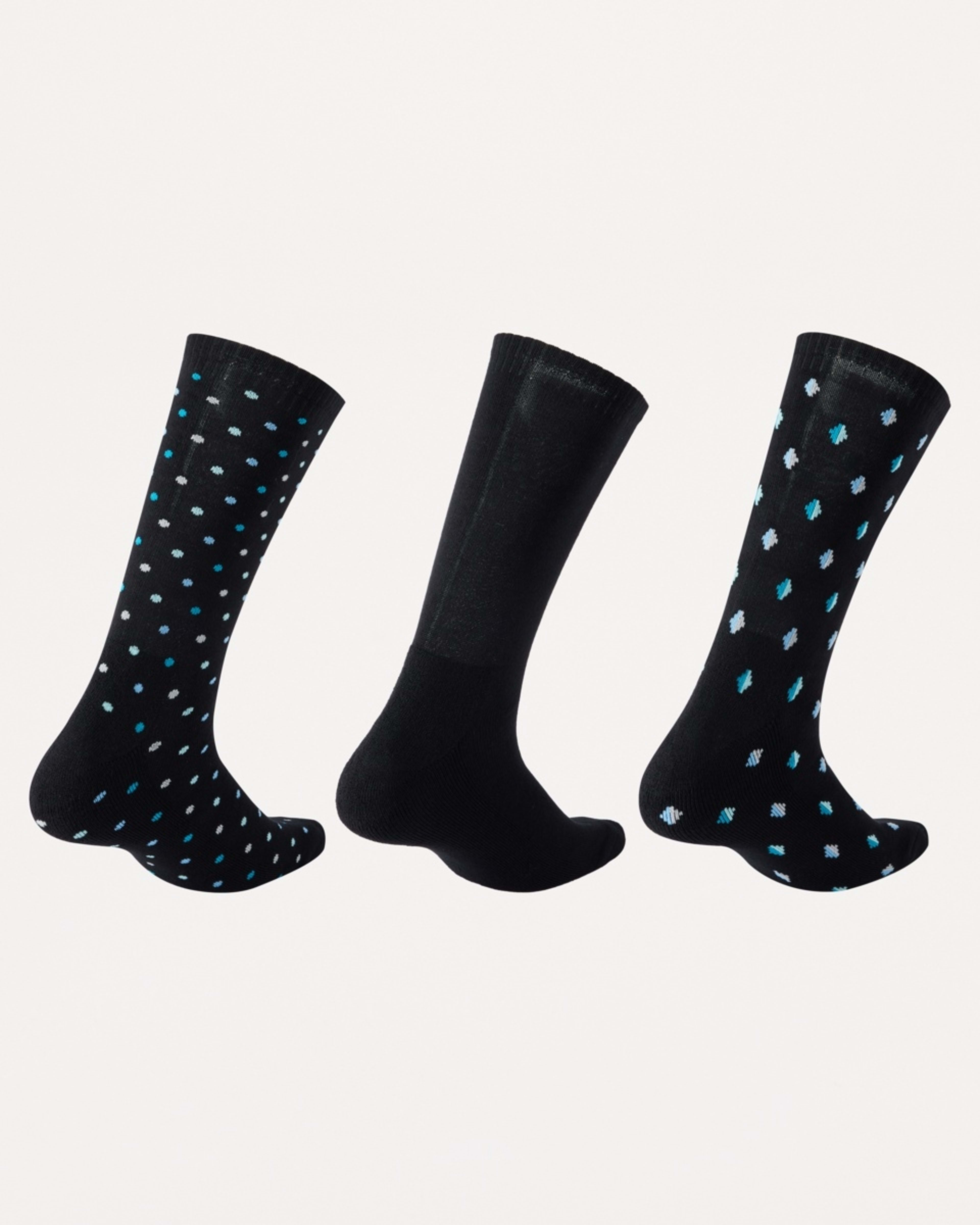 2 3 Pack Bamboo Business Socks BLACK SPOT, 2 of 3