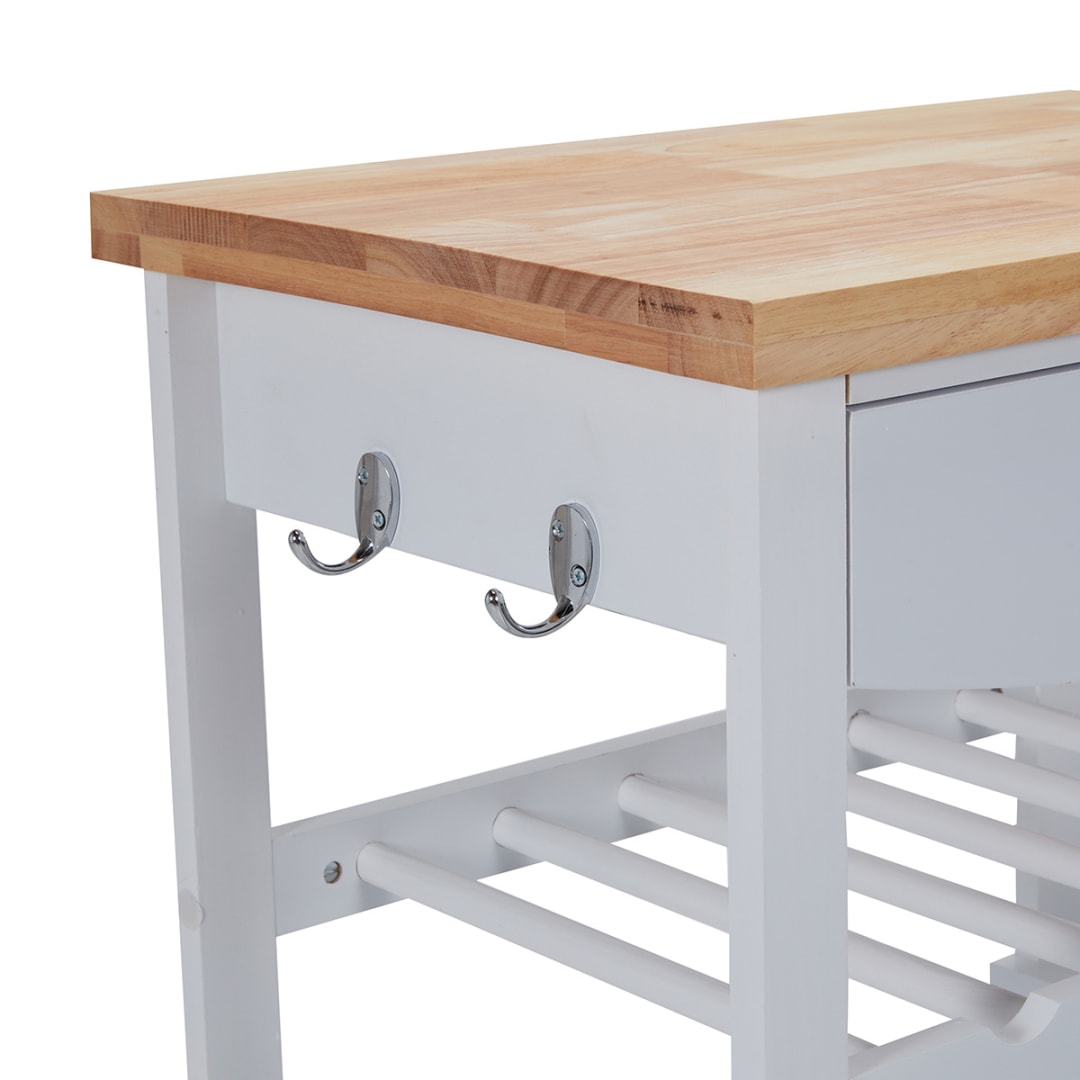 White Kitchen Trolley Kmart