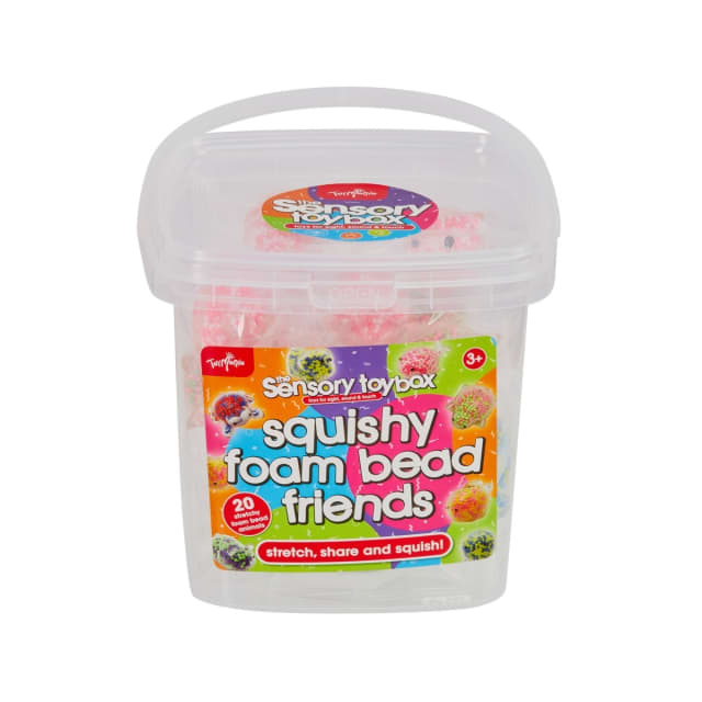 20 Pack ToyMania The Sensory Toy Box Squishy Foam Bead Friends Set Kmart